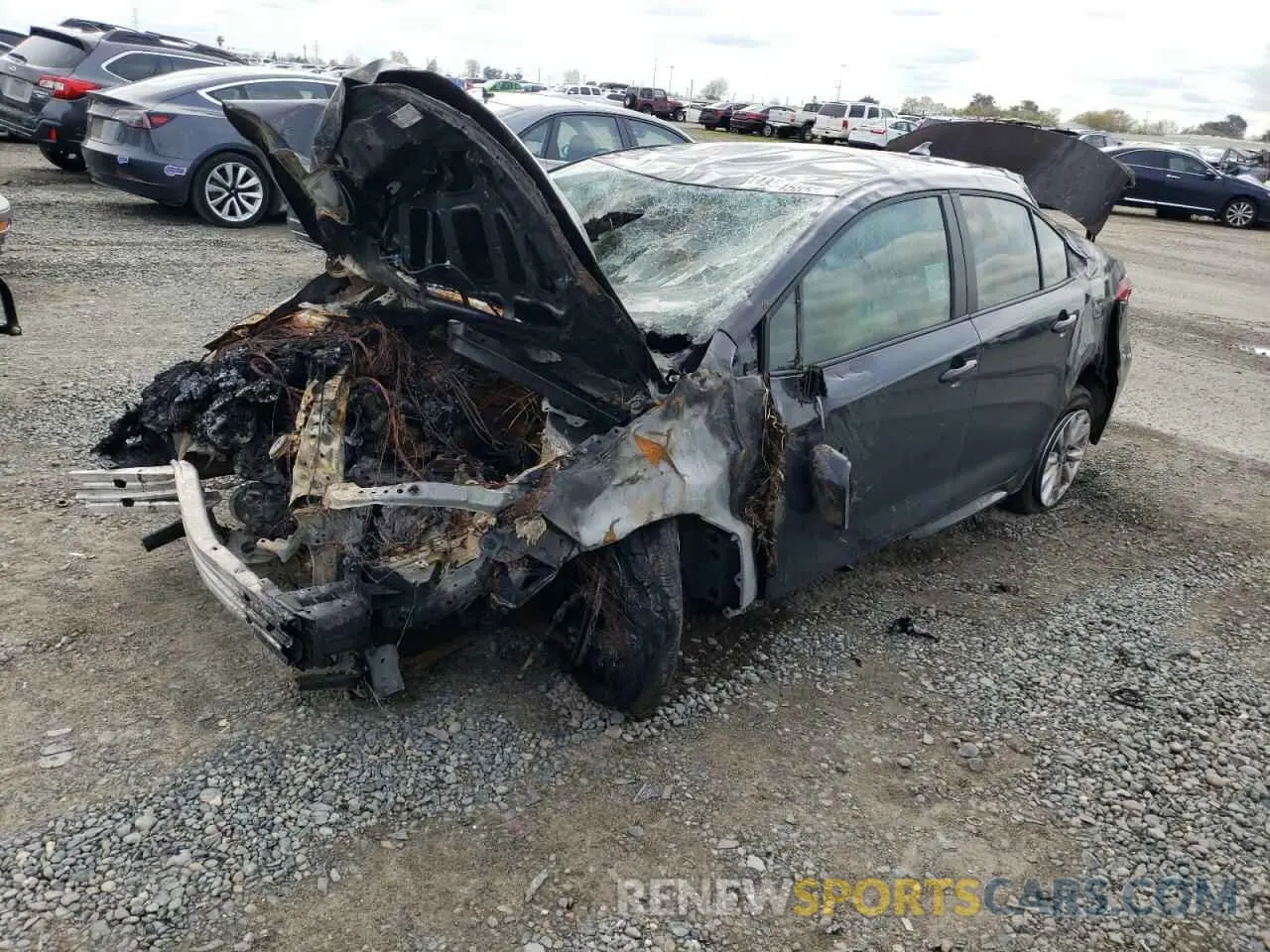 1 Photograph of a damaged car 5YFB4MDE9RP182066 TOYOTA COROLLA 2024