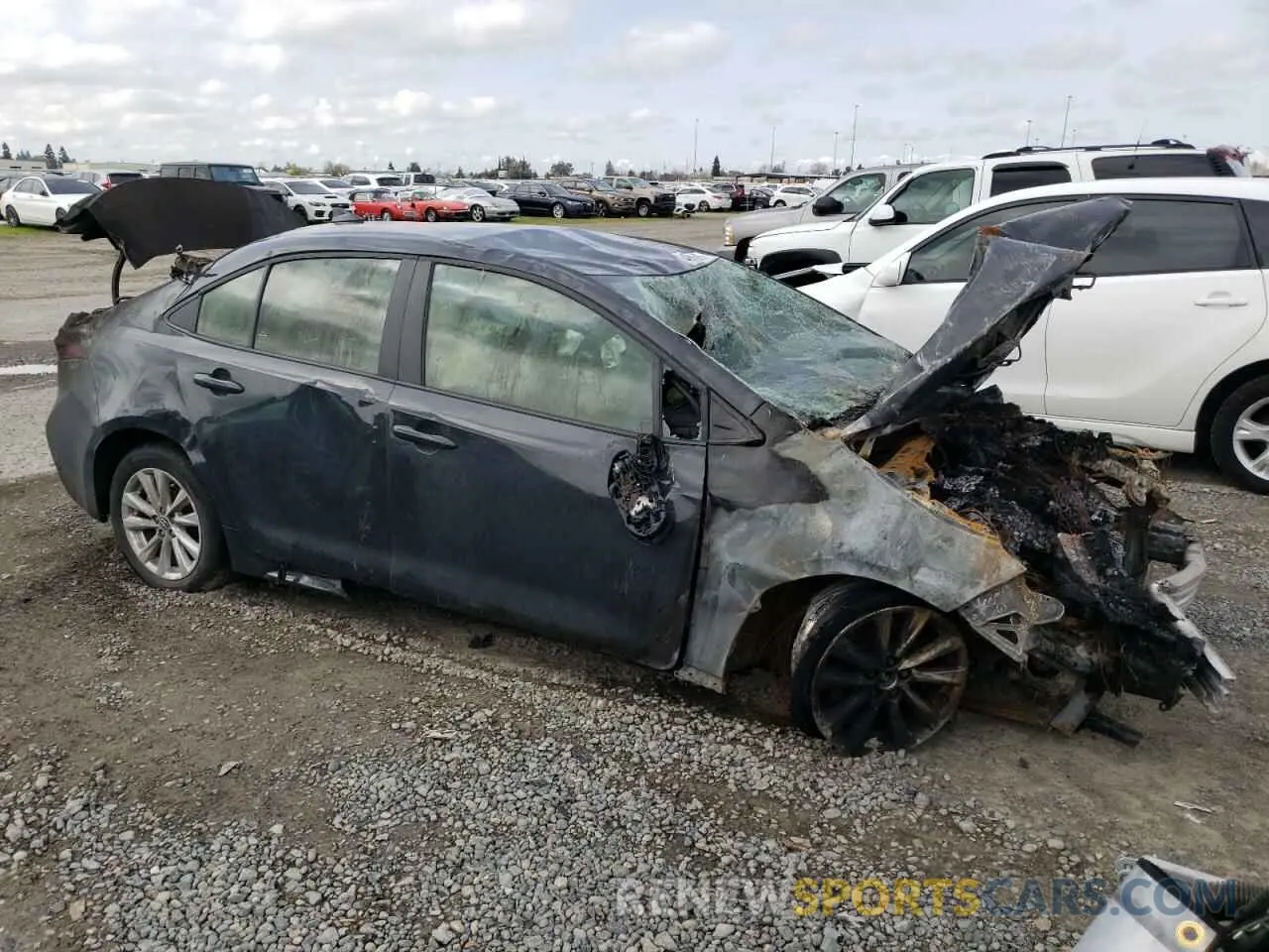 4 Photograph of a damaged car 5YFB4MDE9RP182066 TOYOTA COROLLA 2024