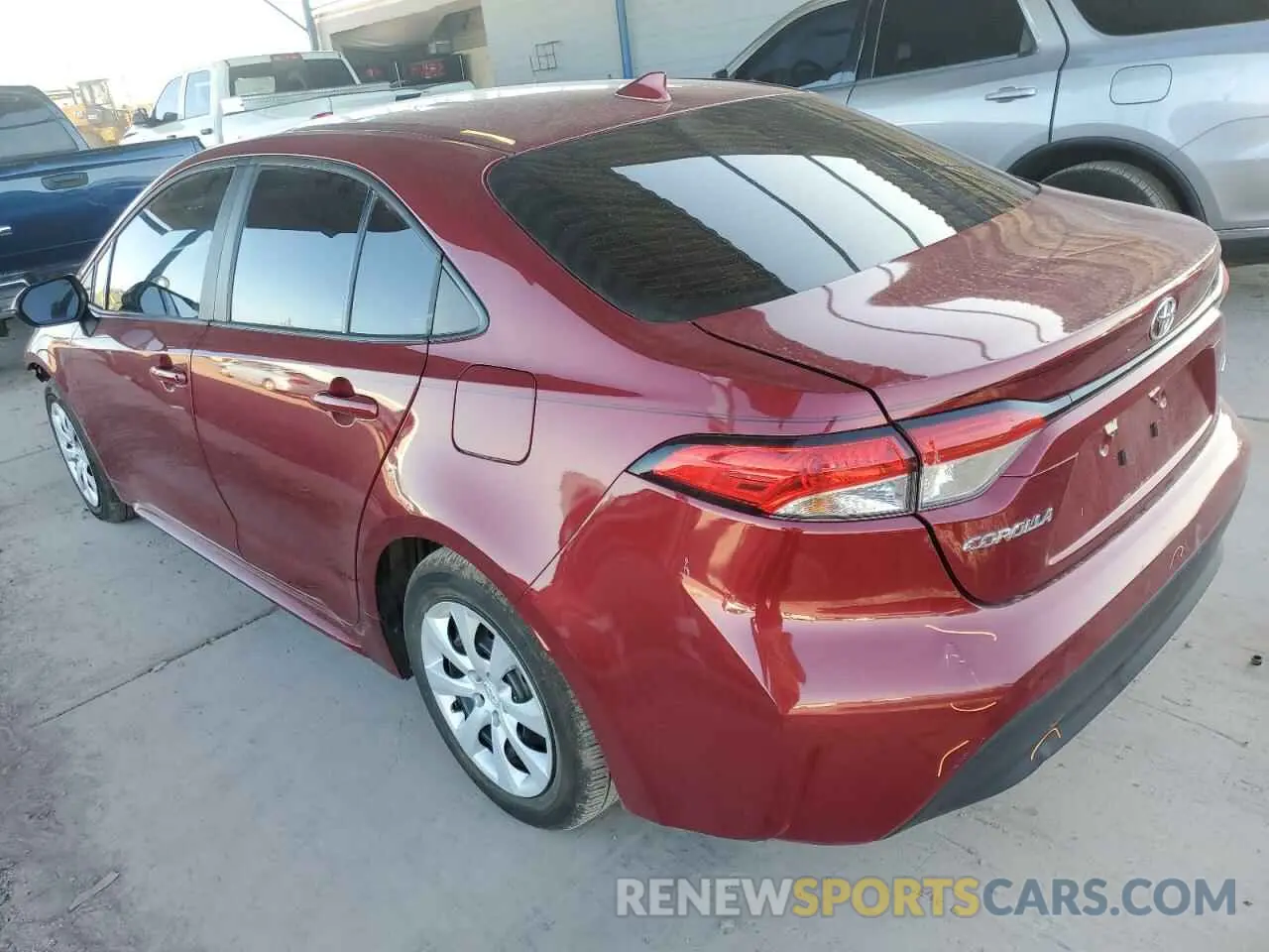 2 Photograph of a damaged car 5YFB4MDE9RP186344 TOYOTA COROLLA 2024