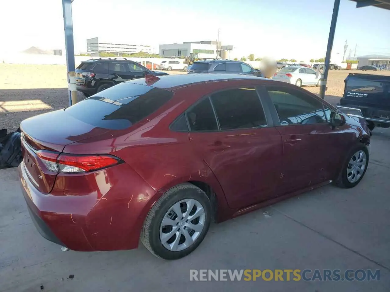 3 Photograph of a damaged car 5YFB4MDE9RP186344 TOYOTA COROLLA 2024