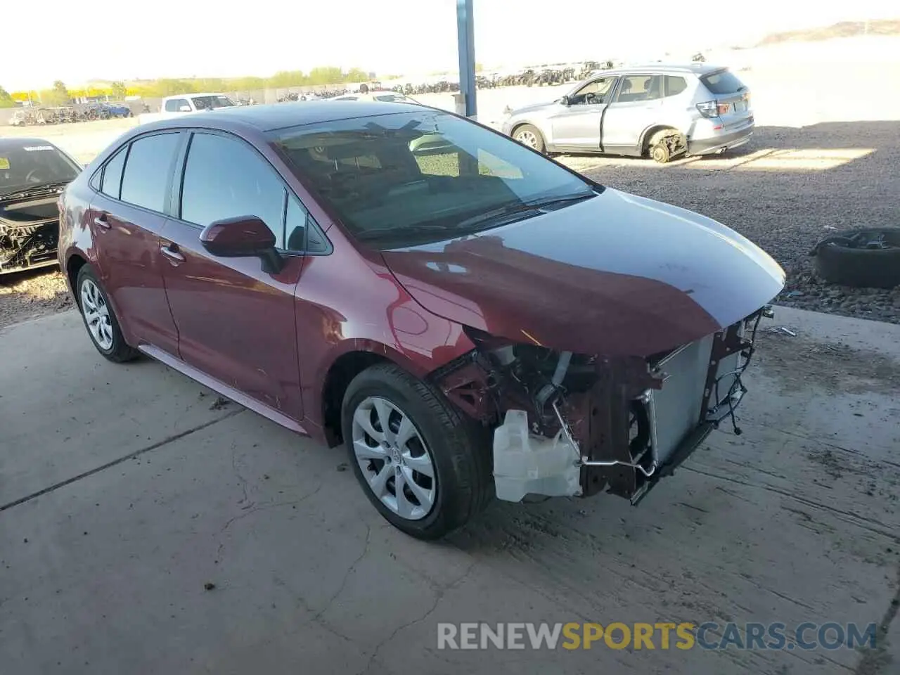 4 Photograph of a damaged car 5YFB4MDE9RP186344 TOYOTA COROLLA 2024