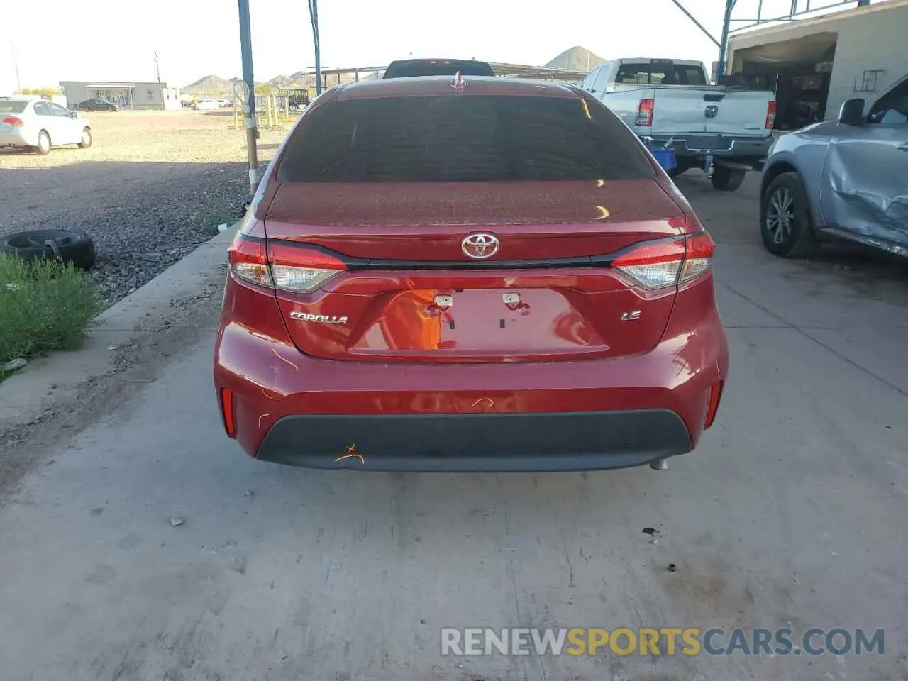 6 Photograph of a damaged car 5YFB4MDE9RP186344 TOYOTA COROLLA 2024
