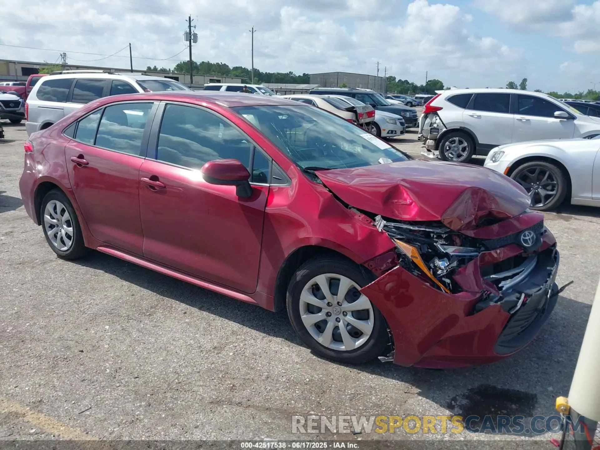 1 Photograph of a damaged car 5YFB4MDE9RP186697 TOYOTA COROLLA 2024