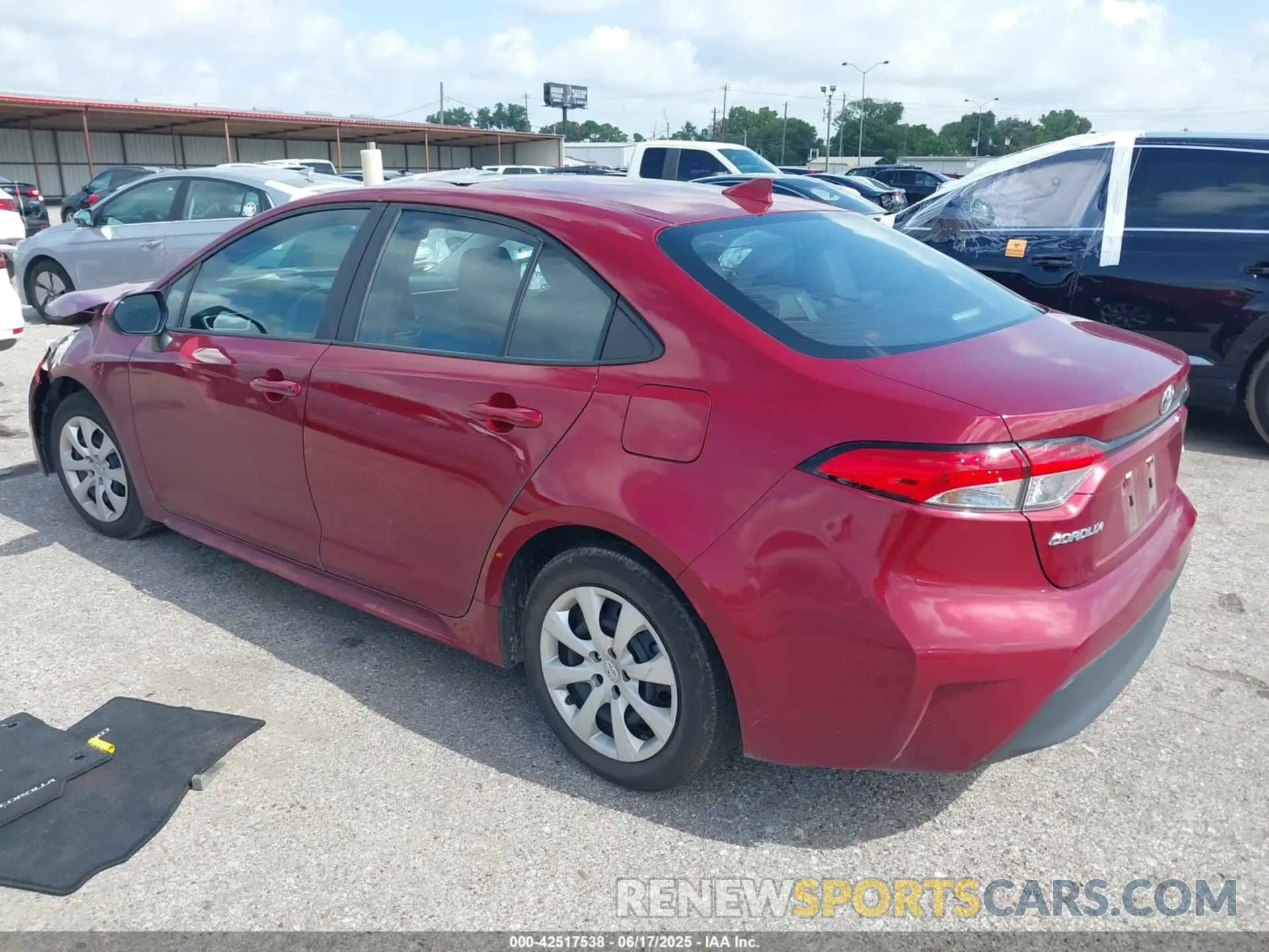 3 Photograph of a damaged car 5YFB4MDE9RP186697 TOYOTA COROLLA 2024