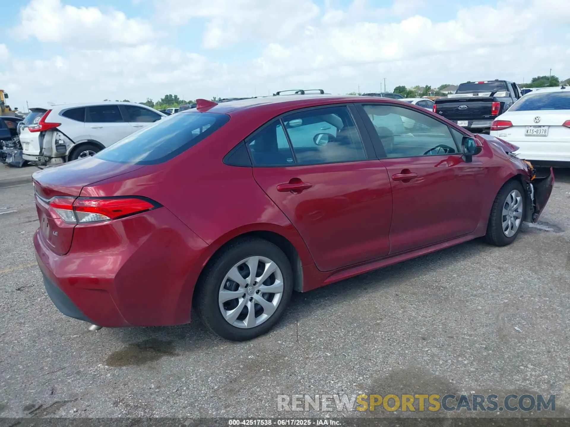 4 Photograph of a damaged car 5YFB4MDE9RP186697 TOYOTA COROLLA 2024