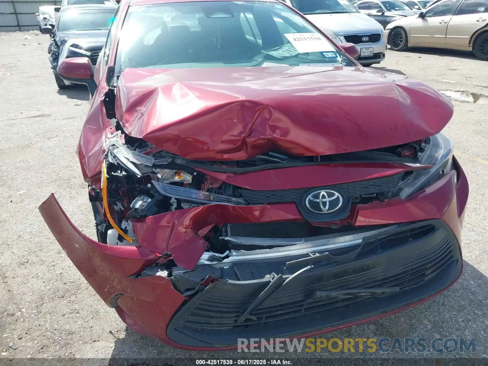 6 Photograph of a damaged car 5YFB4MDE9RP186697 TOYOTA COROLLA 2024
