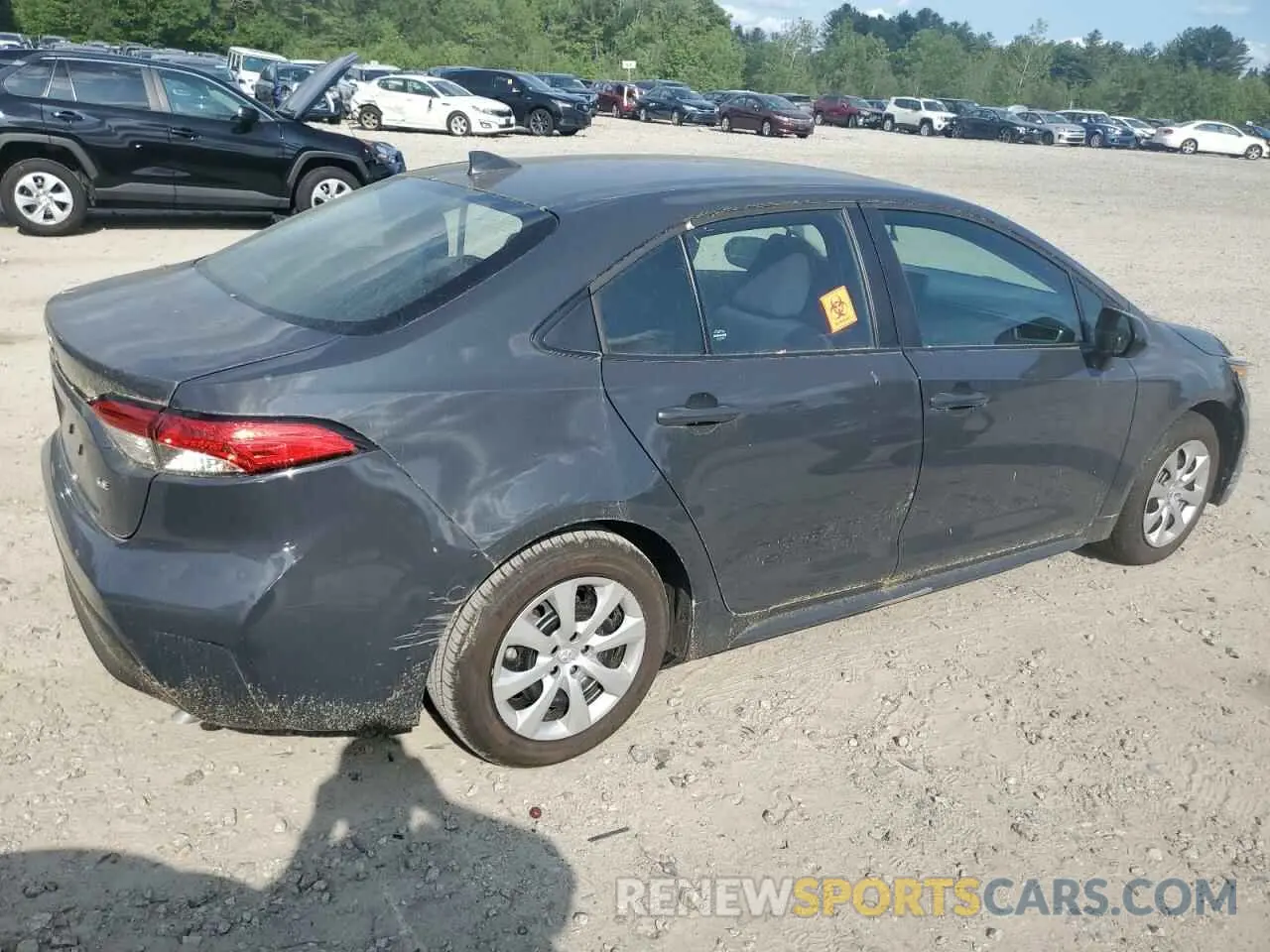 3 Photograph of a damaged car 5YFB4MDE9RP186893 TOYOTA COROLLA 2024