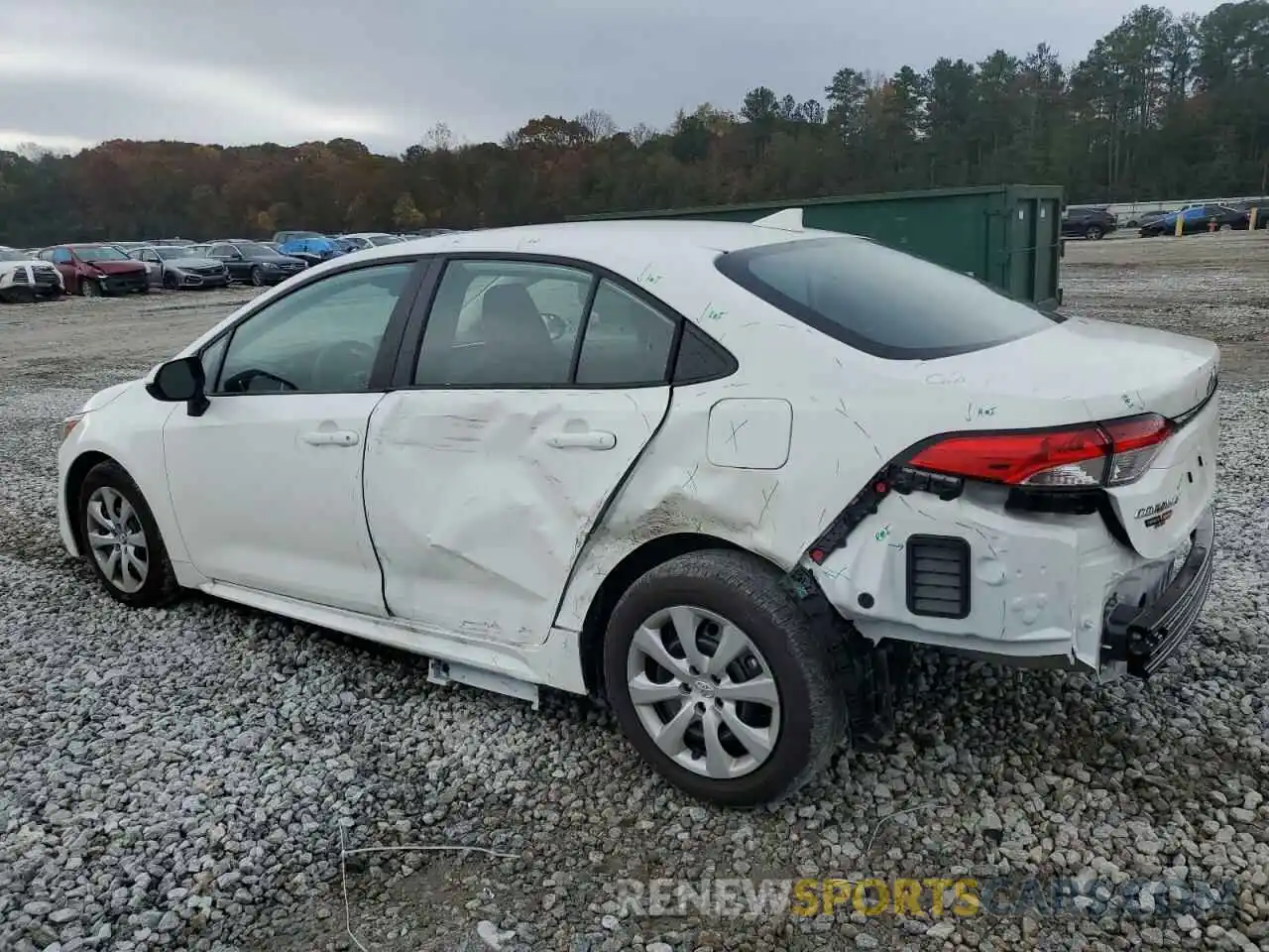 2 Photograph of a damaged car 5YFB4MDE9RP187851 TOYOTA COROLLA 2024