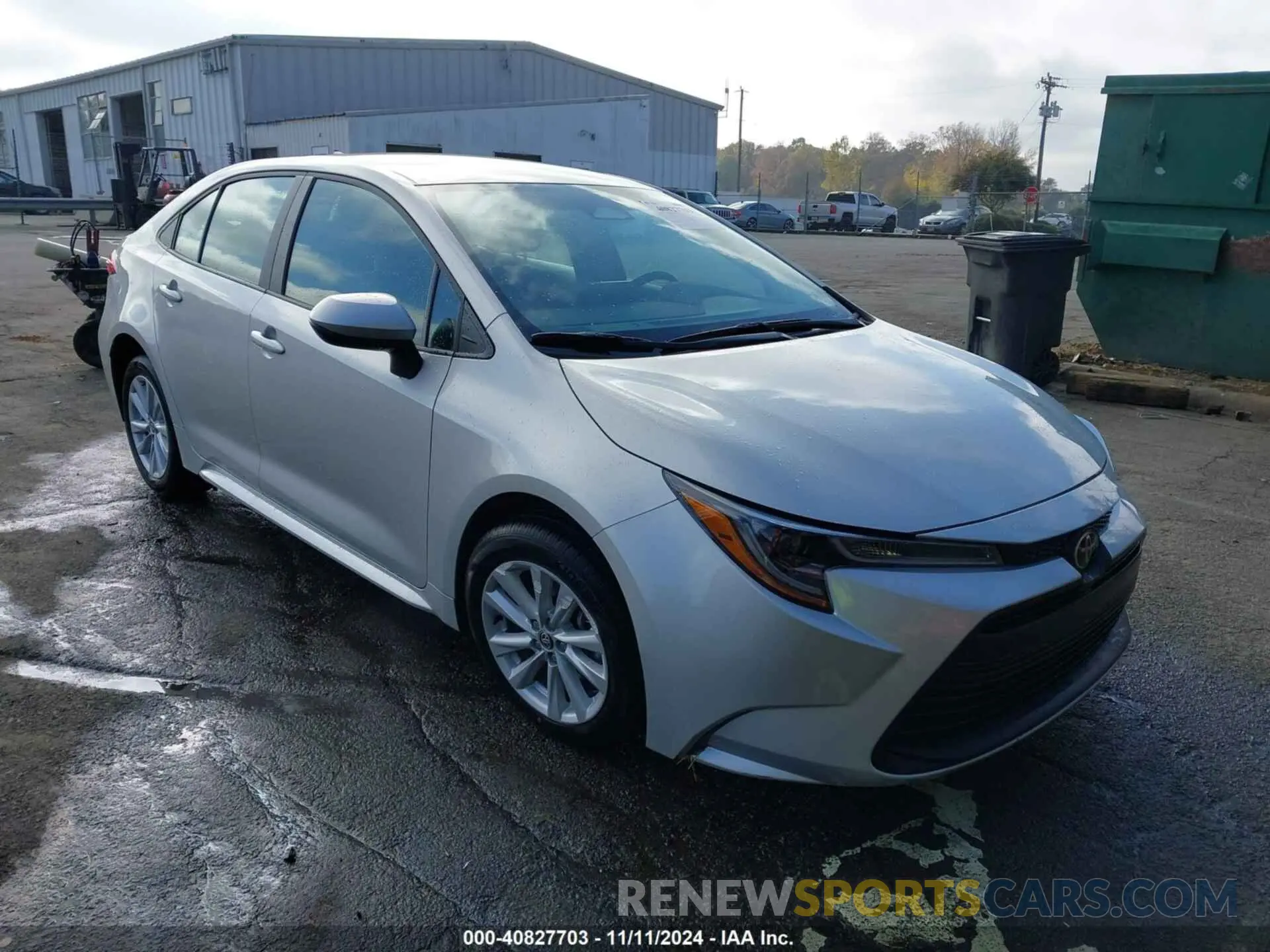 1 Photograph of a damaged car 5YFB4MDE9RP203403 TOYOTA COROLLA 2024