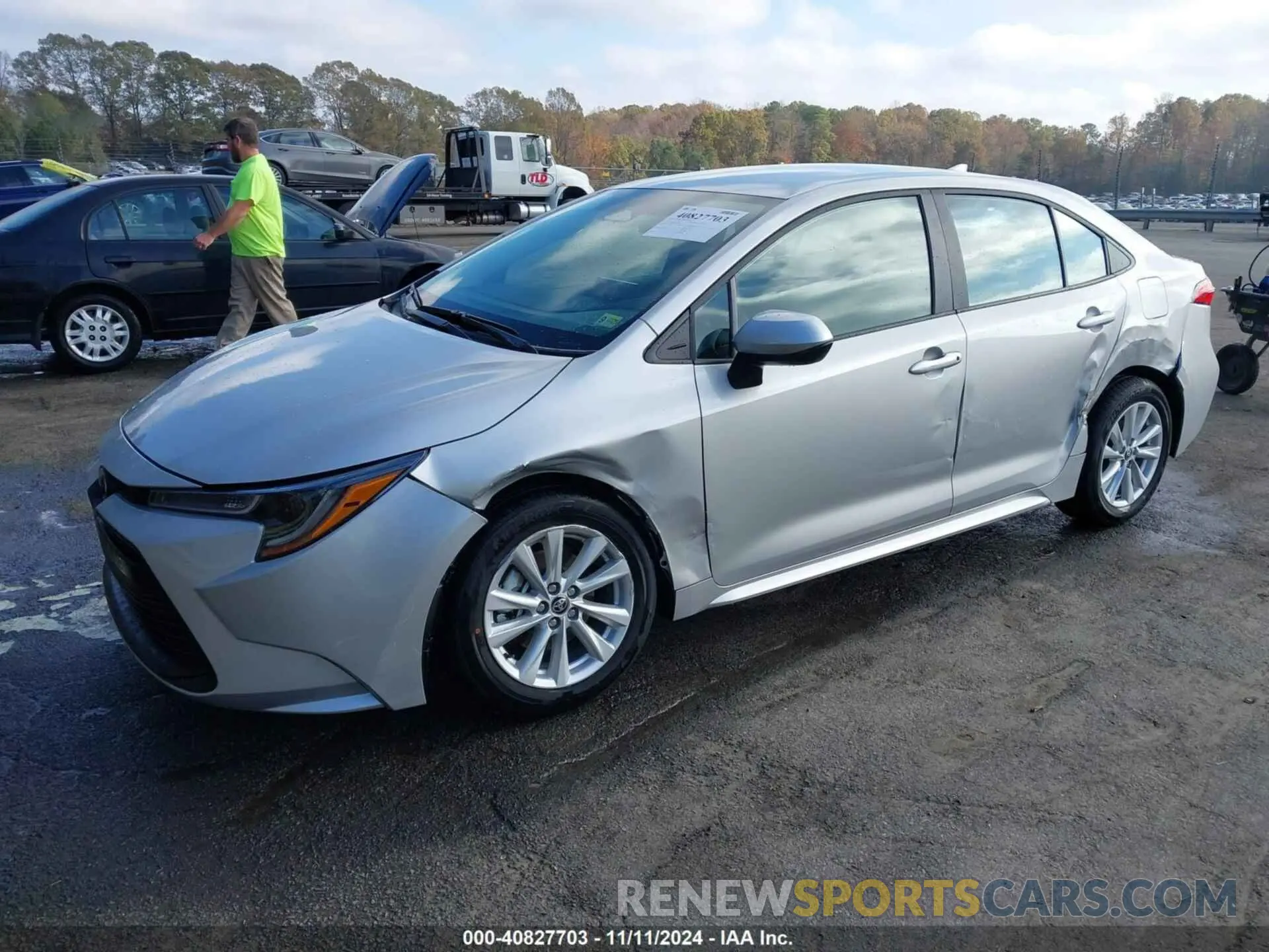 2 Photograph of a damaged car 5YFB4MDE9RP203403 TOYOTA COROLLA 2024