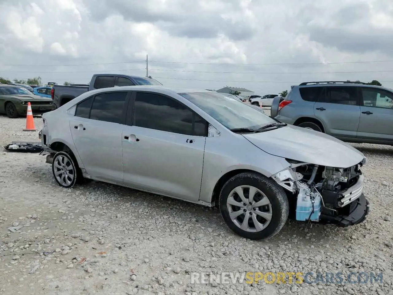 4 Photograph of a damaged car 5YFB4MDE9RP212053 TOYOTA COROLLA 2024