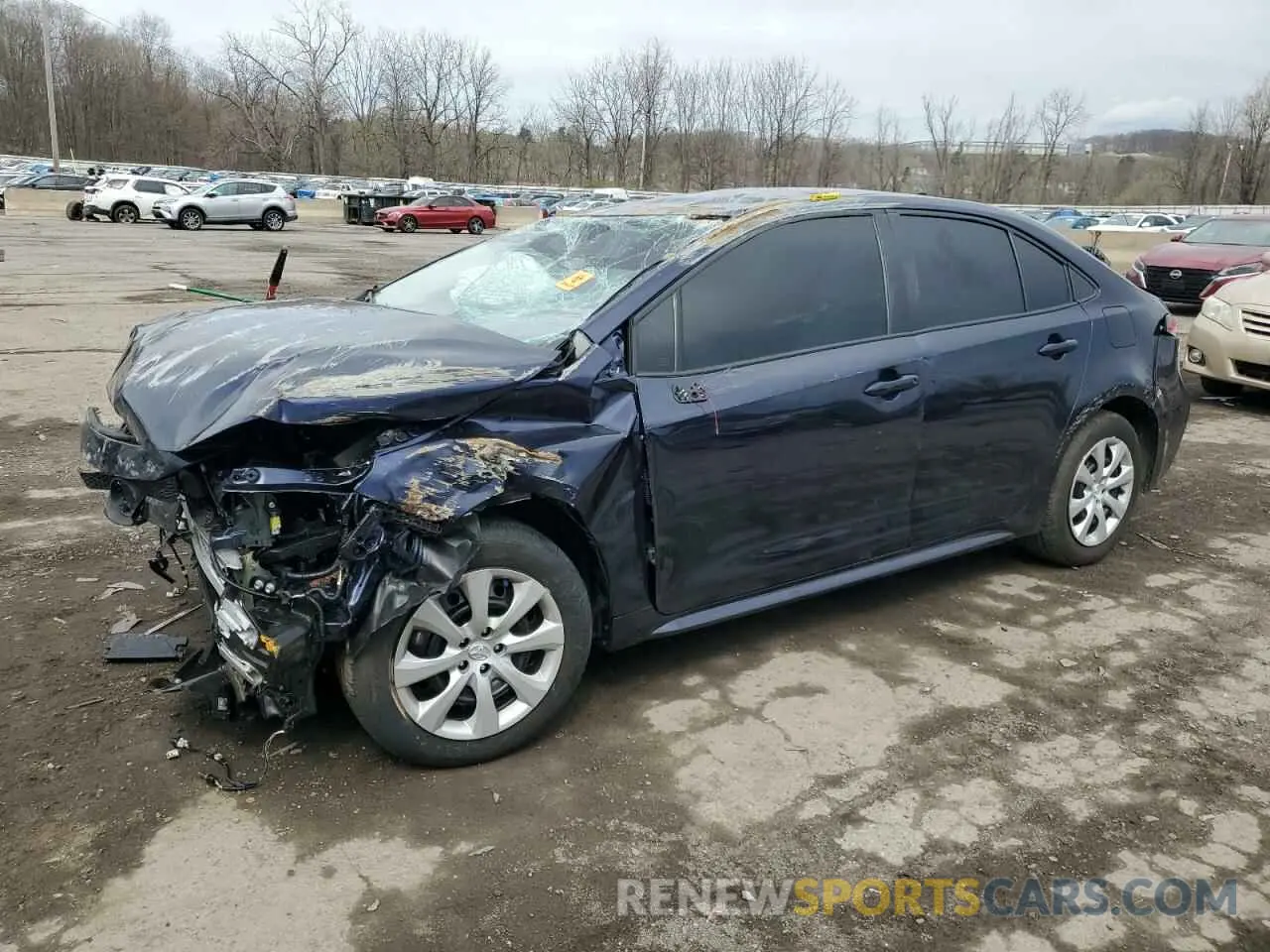 1 Photograph of a damaged car 5YFB4MDE9RP217804 TOYOTA COROLLA 2024