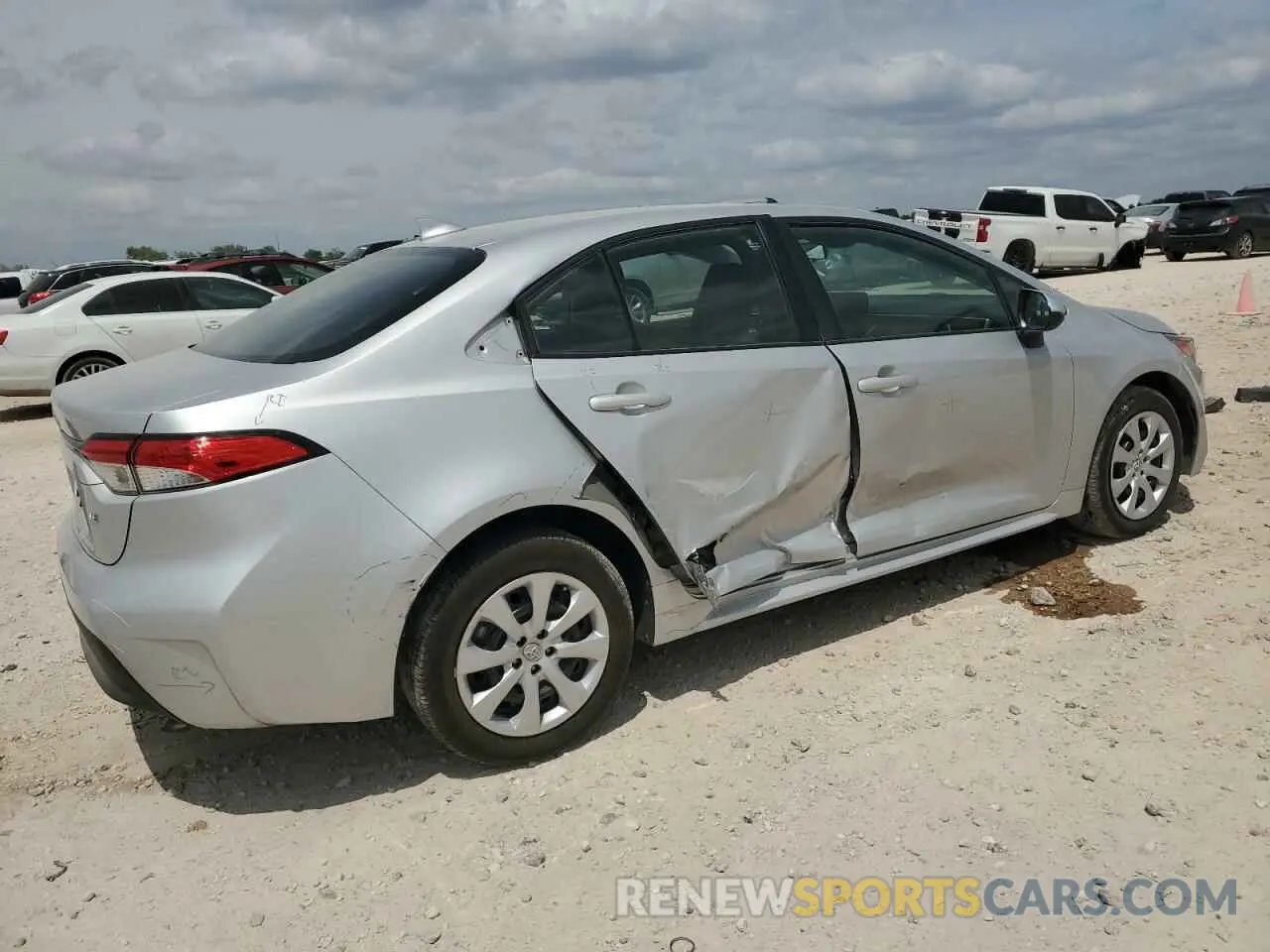 3 Photograph of a damaged car 5YFB4MDE9RP224591 TOYOTA COROLLA 2024