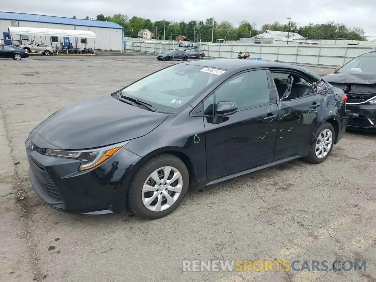 1 Photograph of a damaged car 5YFB4MDEXRP081800 TOYOTA COROLLA 2024
