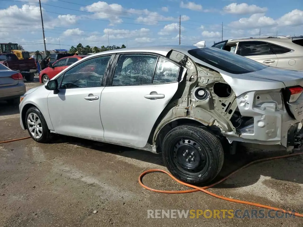 2 Photograph of a damaged car 5YFB4MDEXRP083725 TOYOTA COROLLA 2024