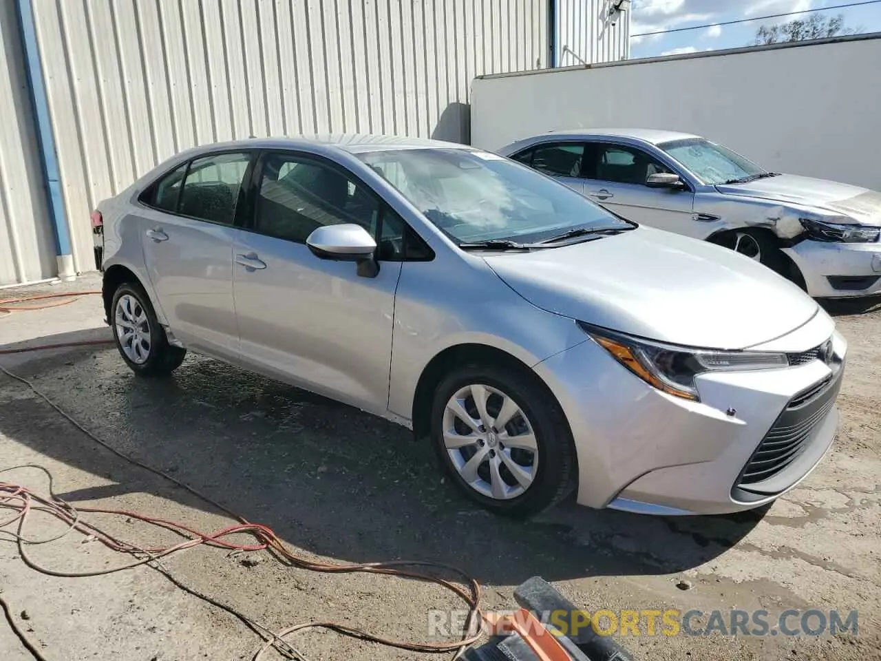4 Photograph of a damaged car 5YFB4MDEXRP083725 TOYOTA COROLLA 2024