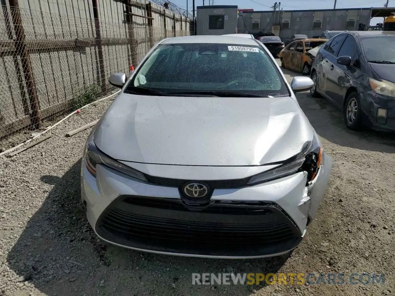 5 Photograph of a damaged car 5YFB4MDEXRP085992 TOYOTA COROLLA 2024