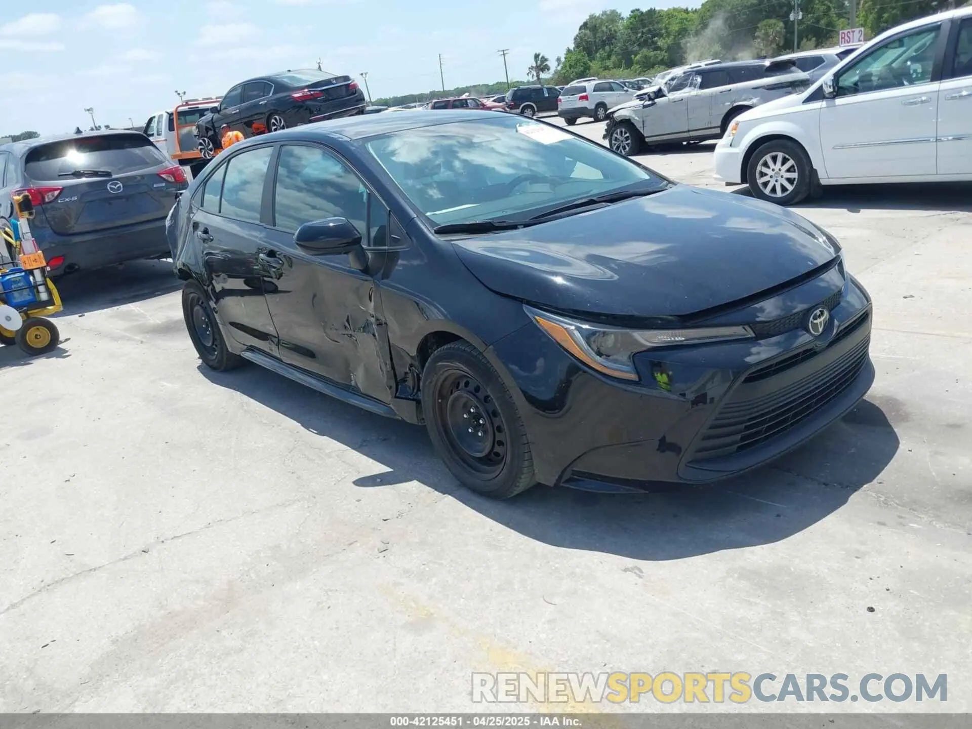 1 Photograph of a damaged car 5YFB4MDEXRP095163 TOYOTA COROLLA 2024