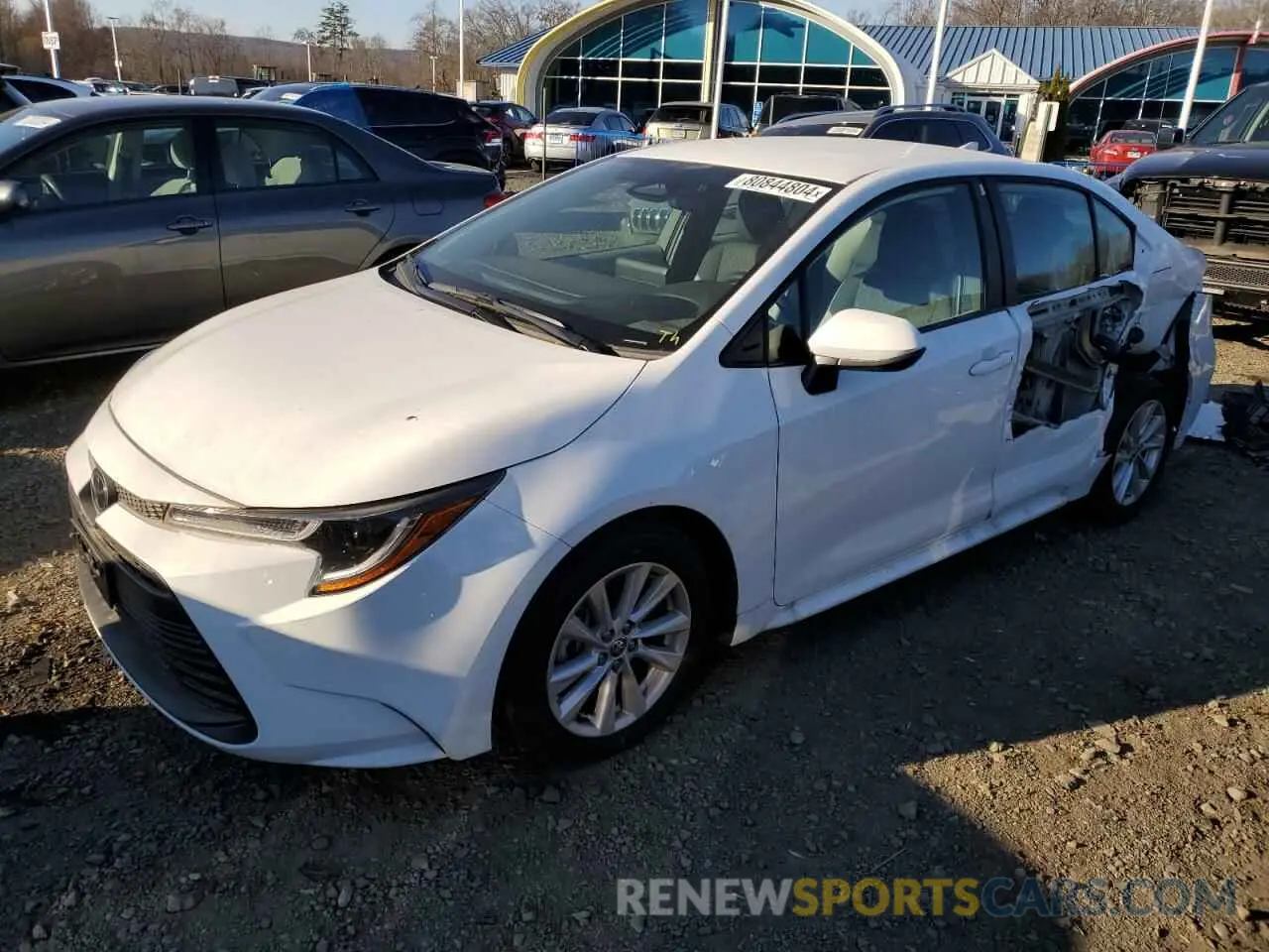 1 Photograph of a damaged car 5YFB4MDEXRP098113 TOYOTA COROLLA 2024