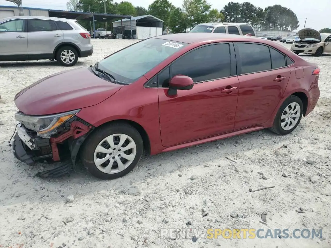 1 Photograph of a damaged car 5YFB4MDEXRP102337 TOYOTA COROLLA 2024