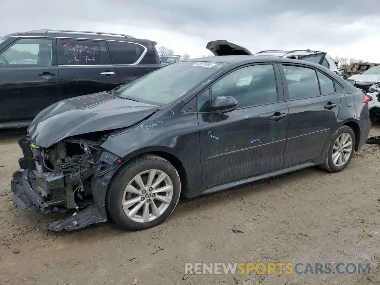 1 Photograph of a damaged car 5YFB4MDEXRP105268 TOYOTA COROLLA 2024