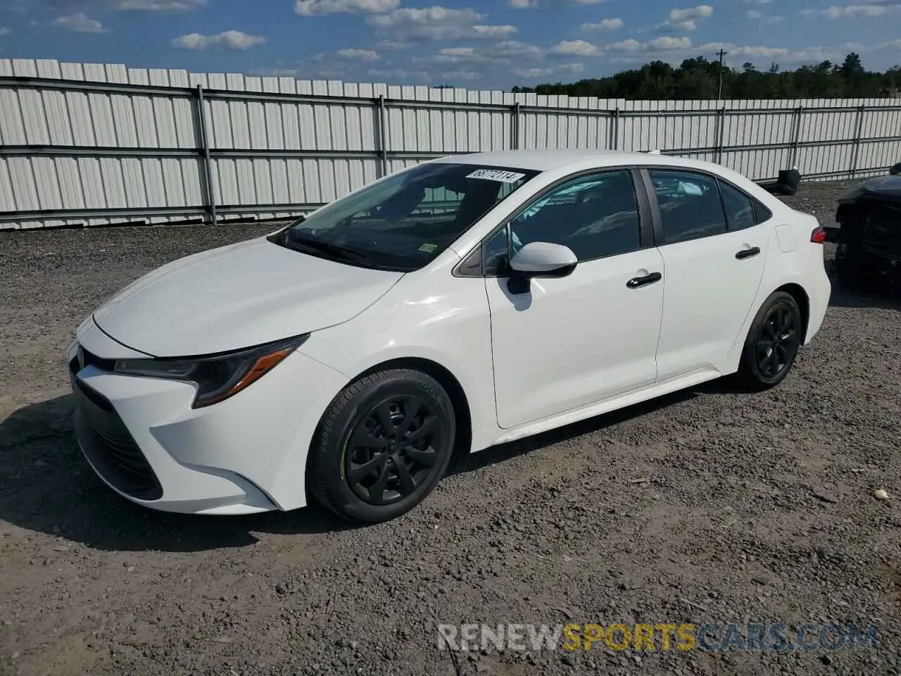 1 Photograph of a damaged car 5YFB4MDEXRP105481 TOYOTA COROLLA 2024