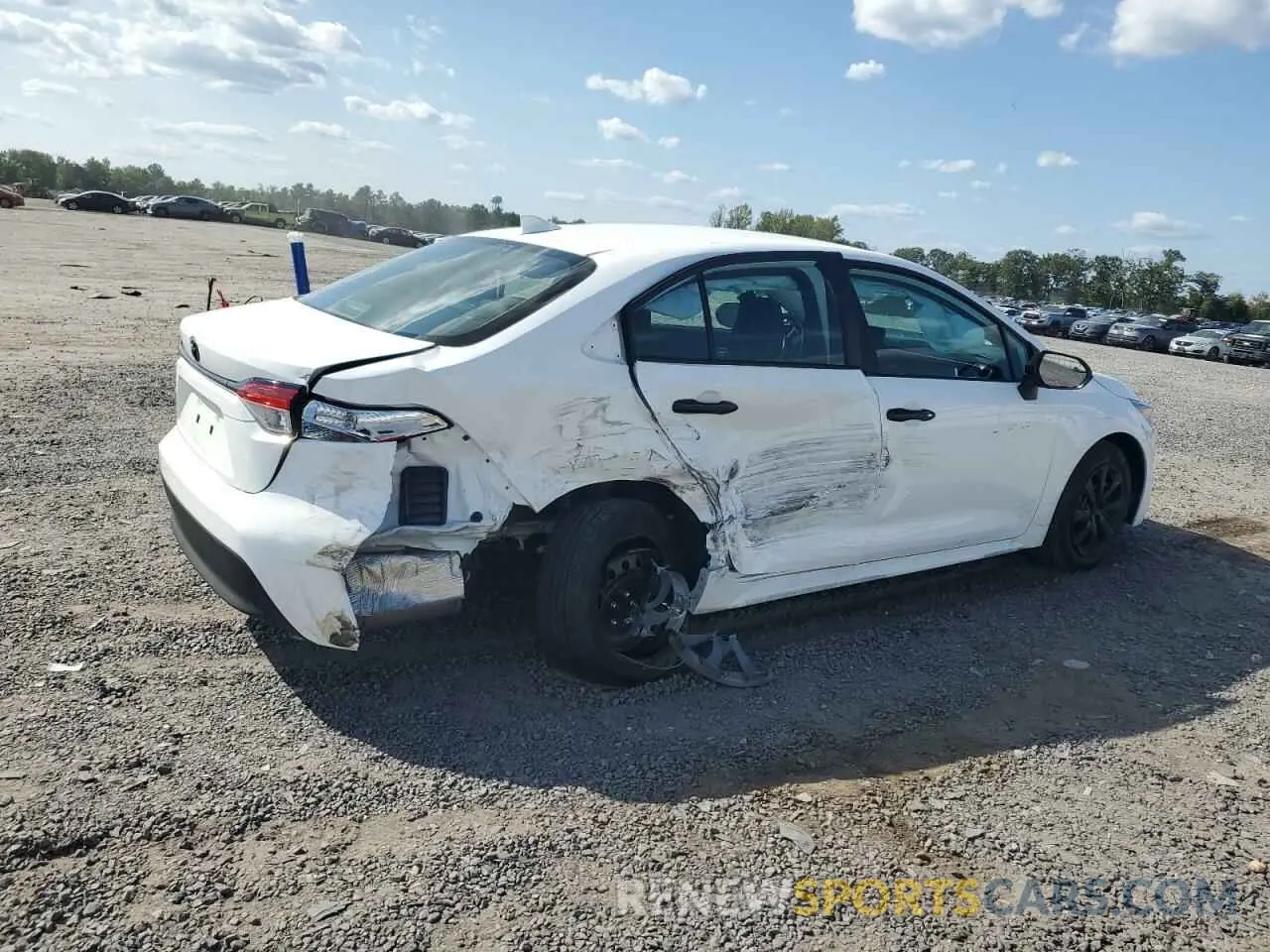 3 Photograph of a damaged car 5YFB4MDEXRP105481 TOYOTA COROLLA 2024