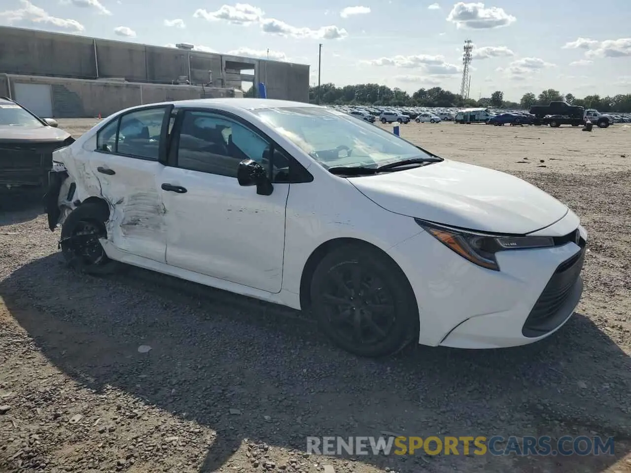4 Photograph of a damaged car 5YFB4MDEXRP105481 TOYOTA COROLLA 2024