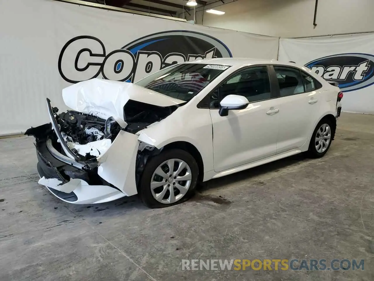 1 Photograph of a damaged car 5YFB4MDEXRP114570 TOYOTA COROLLA 2024