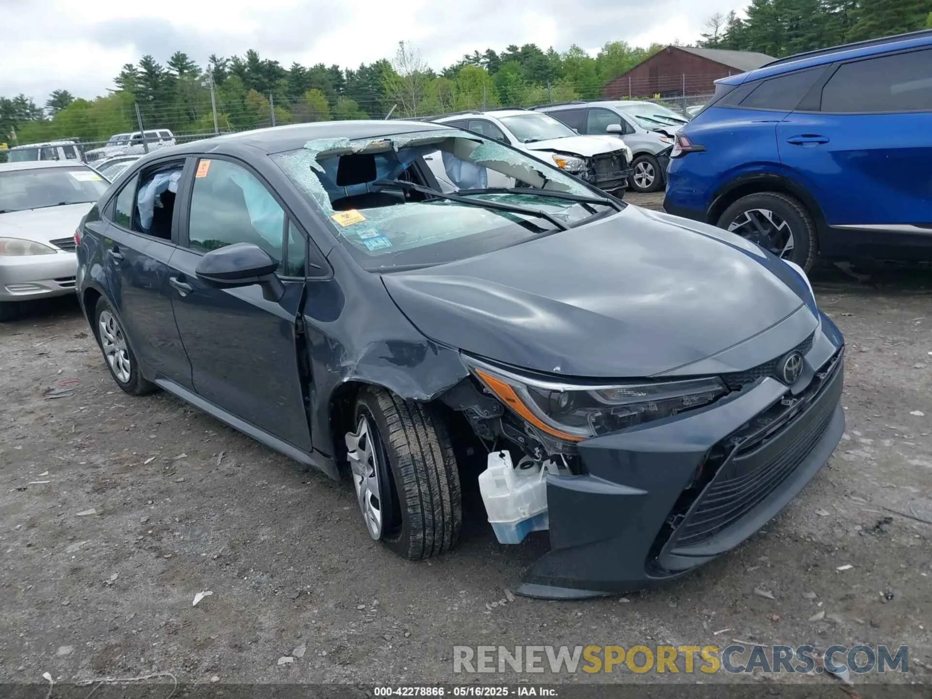 1 Photograph of a damaged car 5YFB4MDEXRP119283 TOYOTA COROLLA 2024