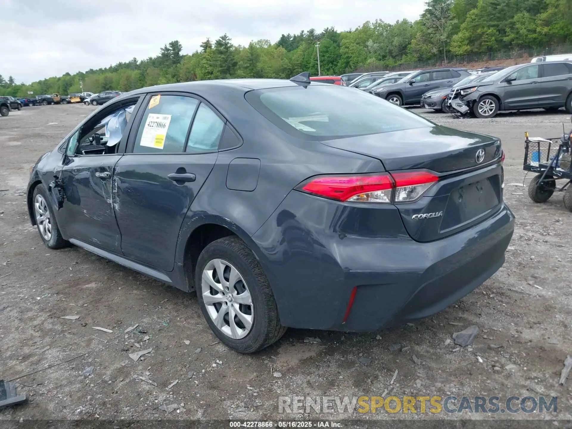 3 Photograph of a damaged car 5YFB4MDEXRP119283 TOYOTA COROLLA 2024