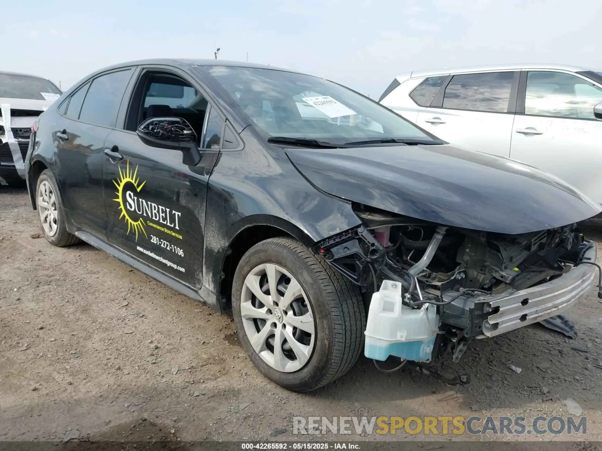 1 Photograph of a damaged car 5YFB4MDEXRP121017 TOYOTA COROLLA 2024
