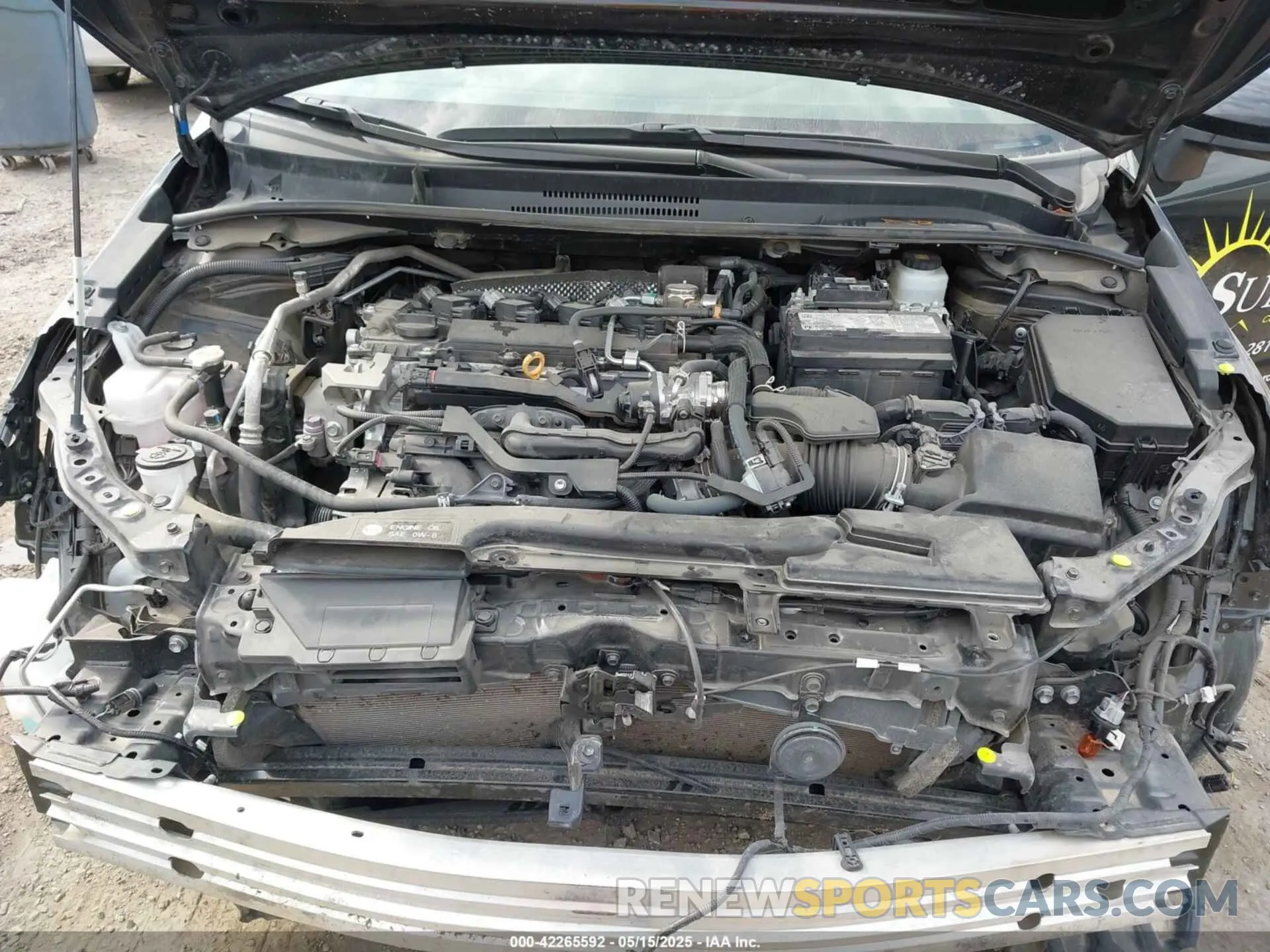 10 Photograph of a damaged car 5YFB4MDEXRP121017 TOYOTA COROLLA 2024