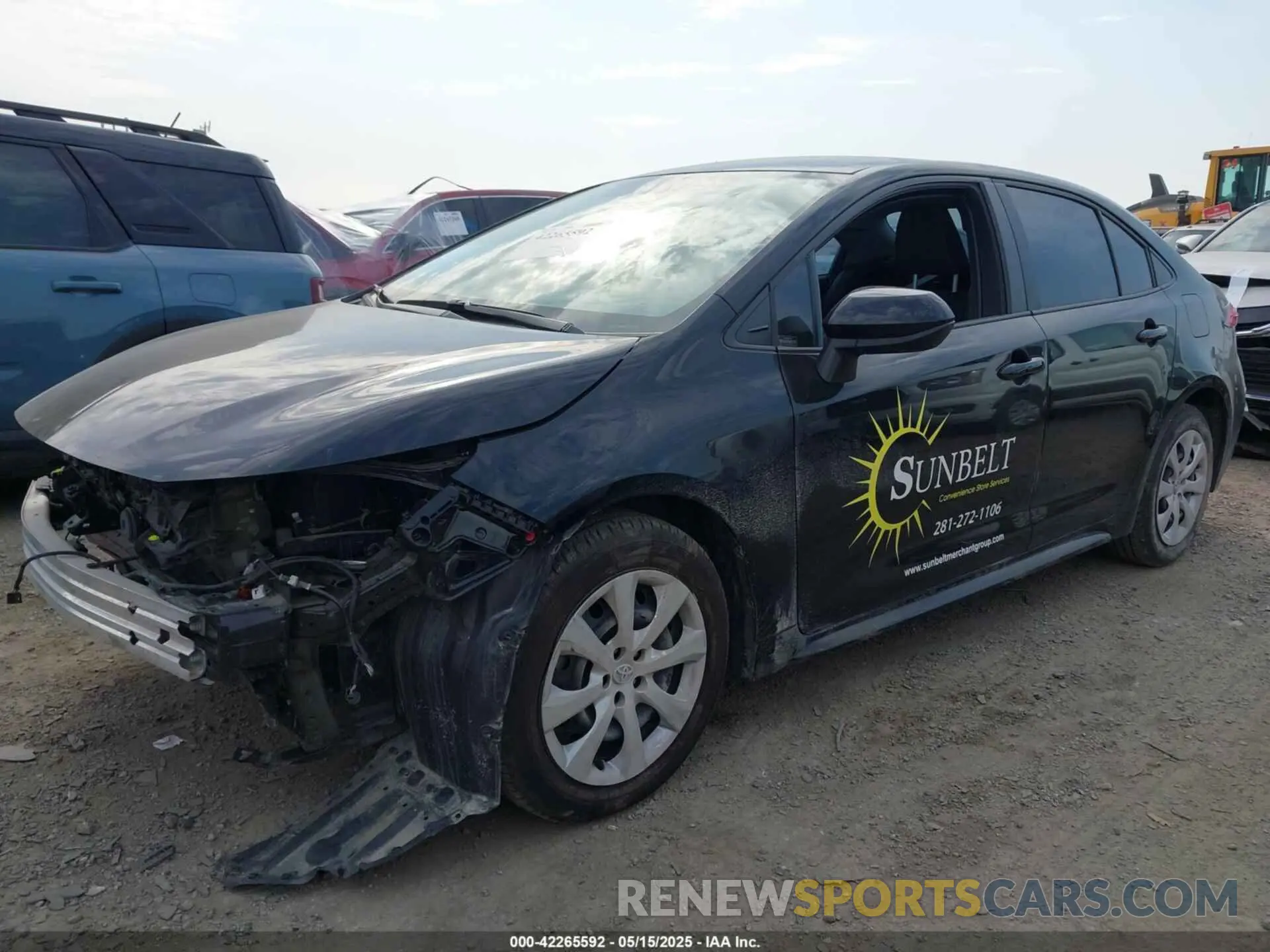 2 Photograph of a damaged car 5YFB4MDEXRP121017 TOYOTA COROLLA 2024