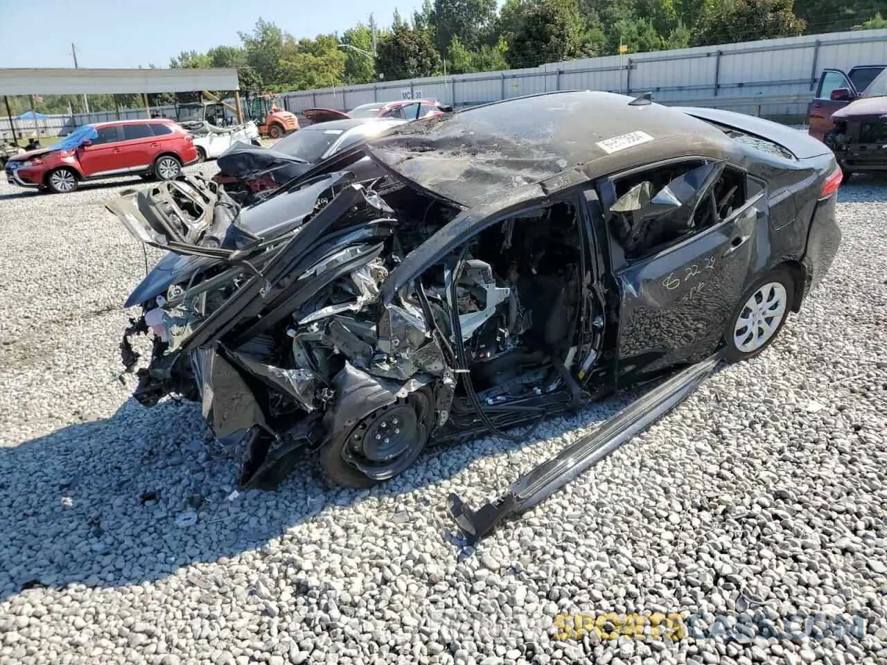 1 Photograph of a damaged car 5YFB4MDEXRP122118 TOYOTA COROLLA 2024