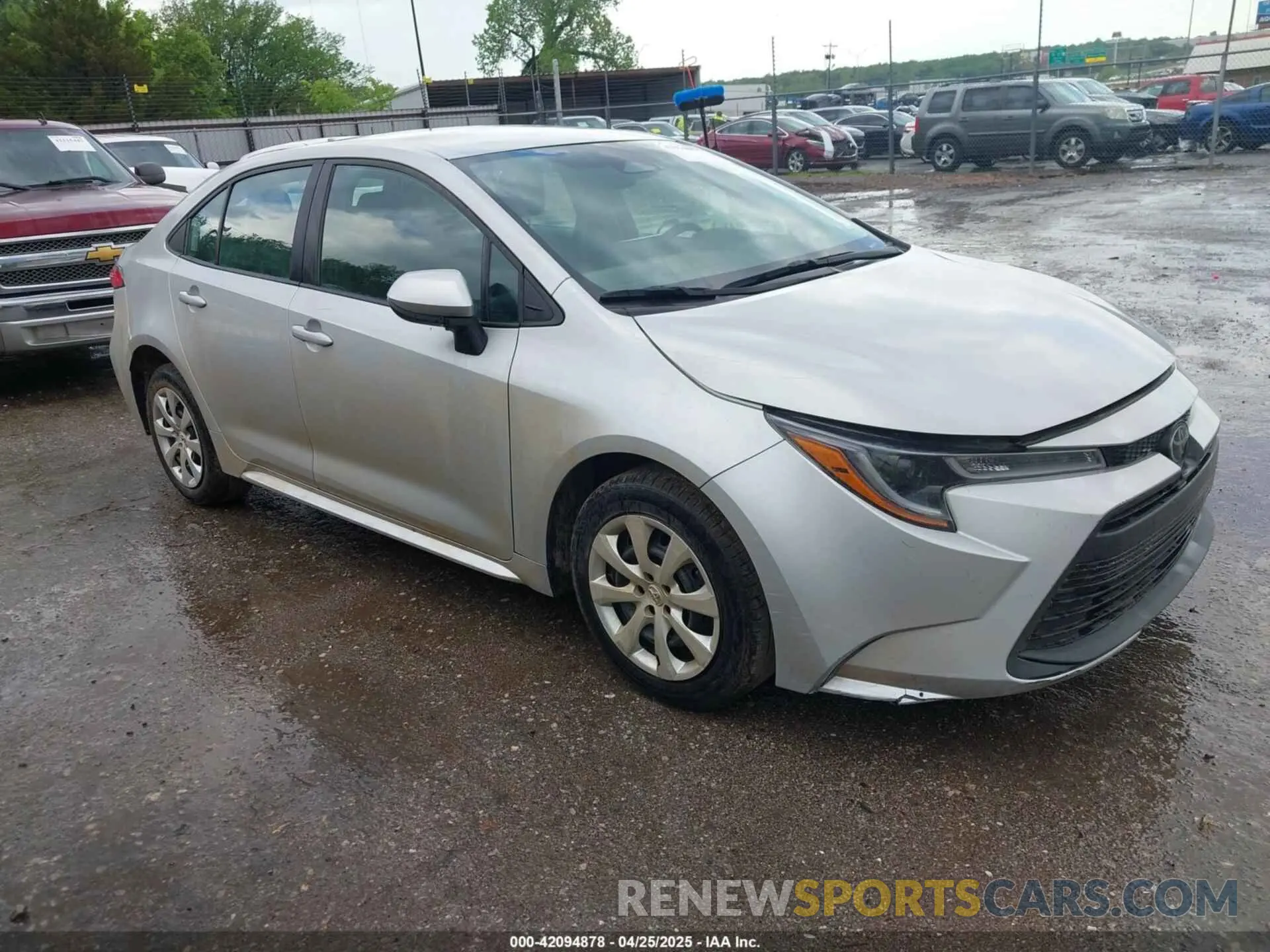 1 Photograph of a damaged car 5YFB4MDEXRP123012 TOYOTA COROLLA 2024