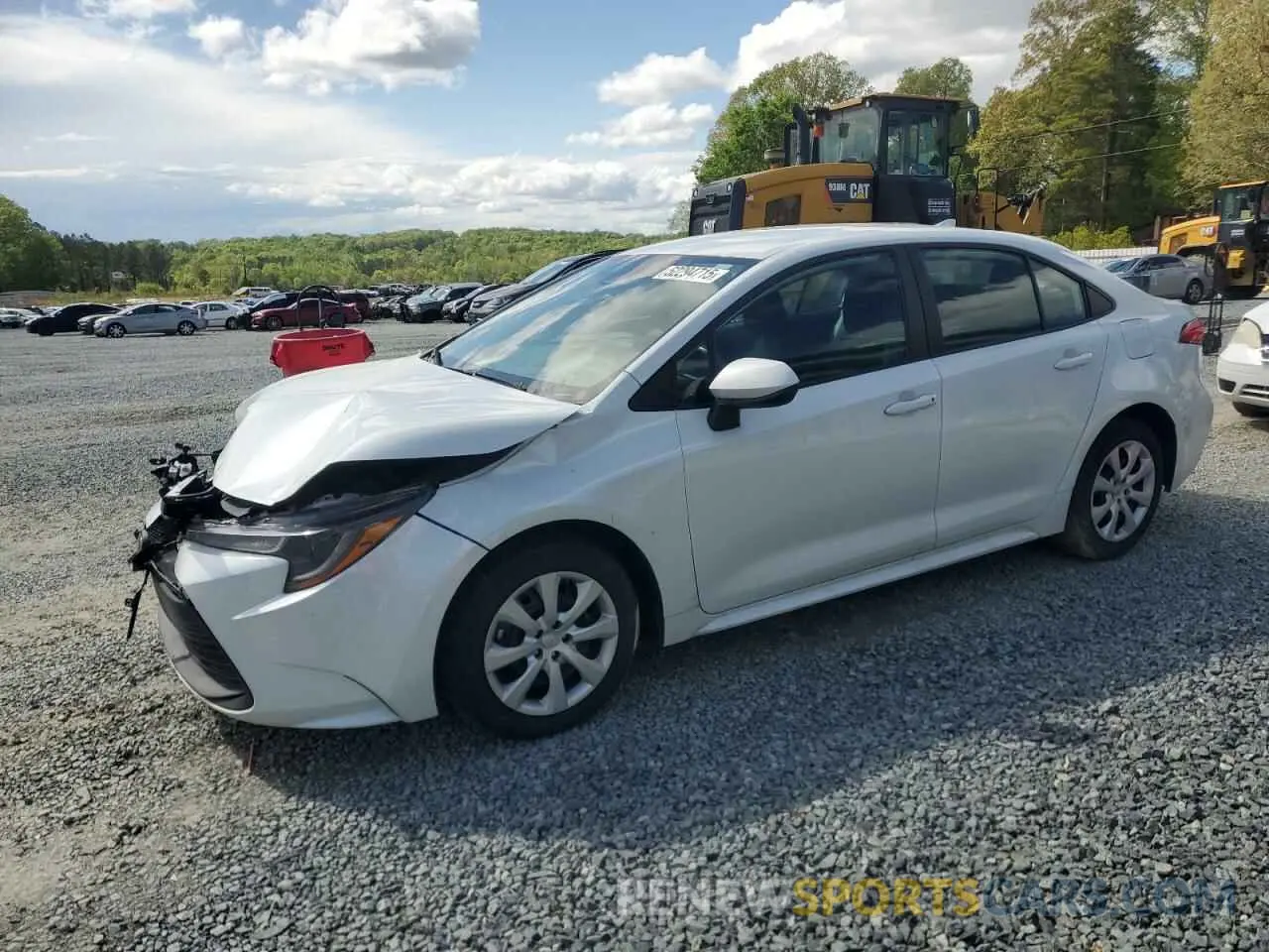 1 Photograph of a damaged car 5YFB4MDEXRP123365 TOYOTA COROLLA 2024