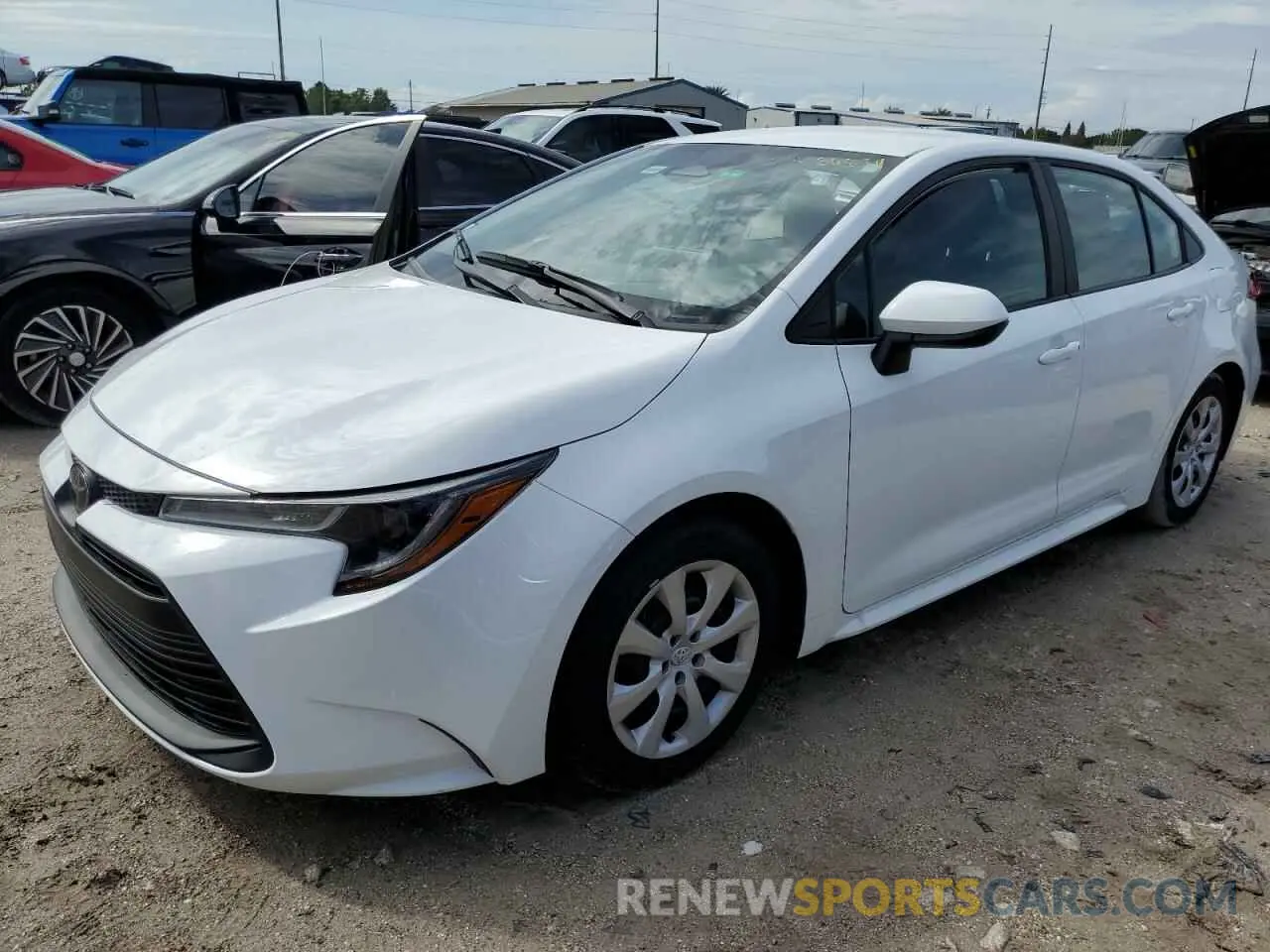 1 Photograph of a damaged car 5YFB4MDEXRP126055 TOYOTA COROLLA 2024