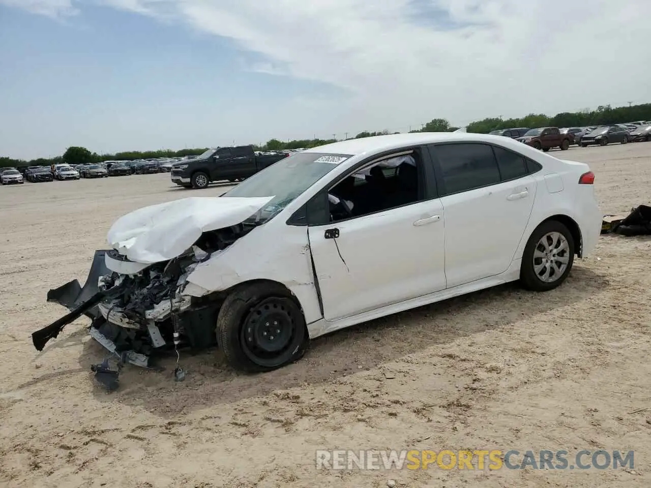 1 Photograph of a damaged car 5YFB4MDEXRP139694 TOYOTA COROLLA 2024