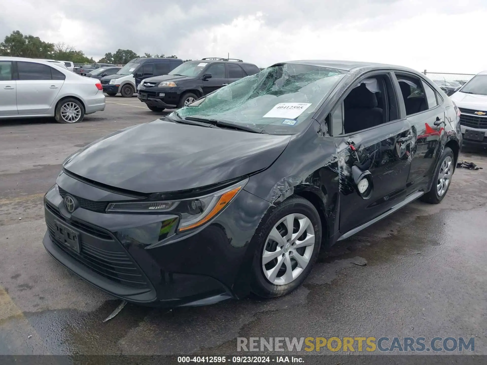 2 Photograph of a damaged car 5YFB4MDEXRP141624 TOYOTA COROLLA 2024