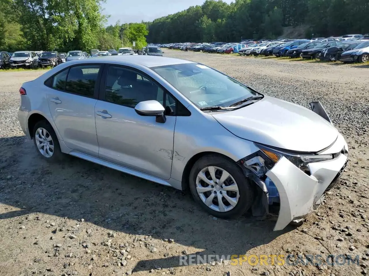 4 Photograph of a damaged car 5YFB4MDEXRP144667 TOYOTA COROLLA 2024