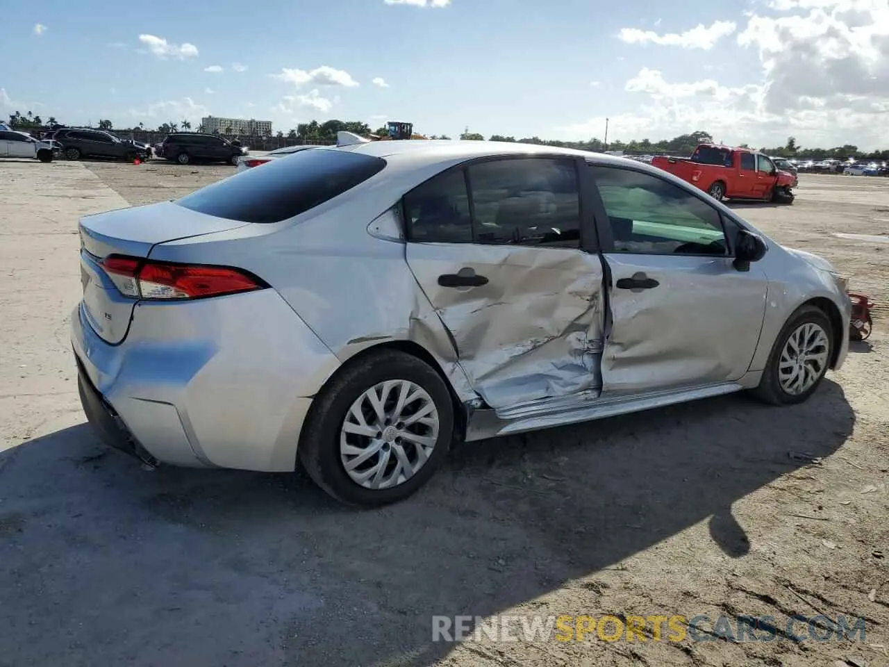 3 Photograph of a damaged car 5YFB4MDEXRP145060 TOYOTA COROLLA 2024