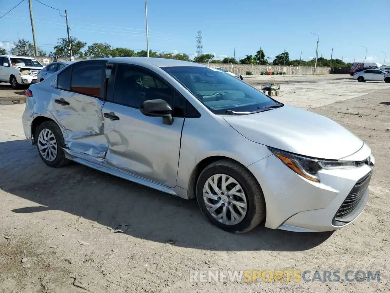 4 Photograph of a damaged car 5YFB4MDEXRP145060 TOYOTA COROLLA 2024