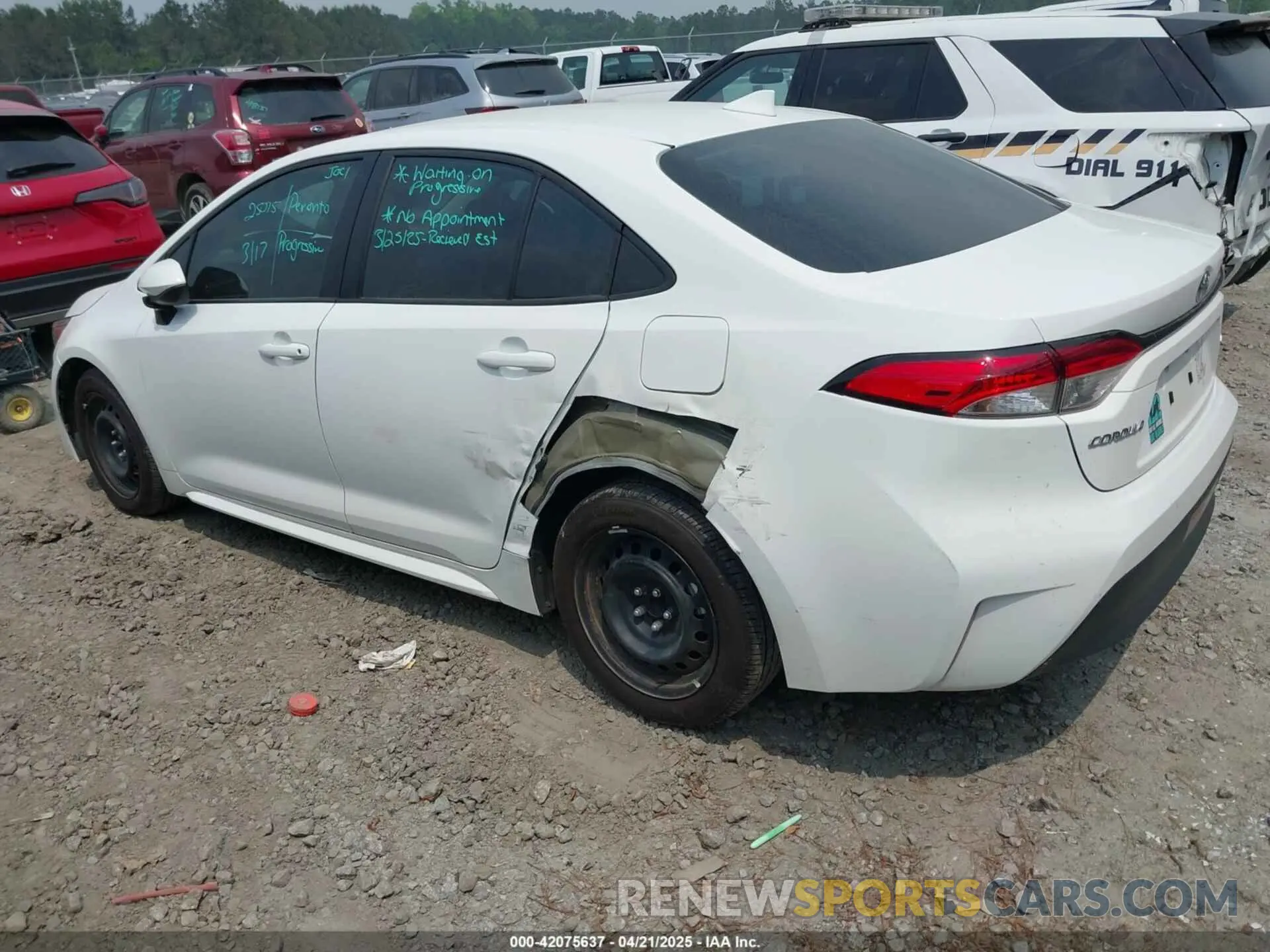 3 Photograph of a damaged car 5YFB4MDEXRP145964 TOYOTA COROLLA 2024