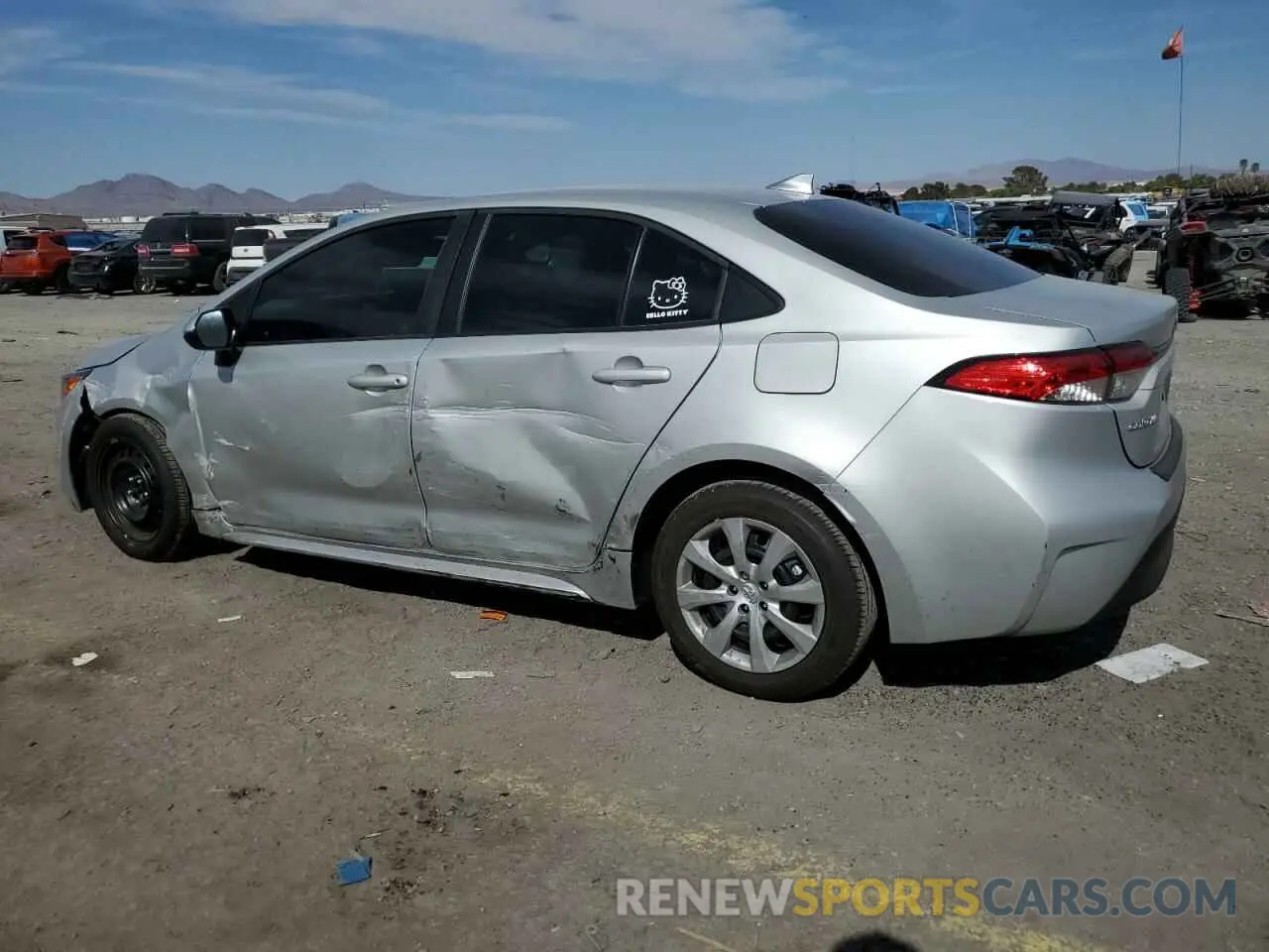 2 Photograph of a damaged car 5YFB4MDEXRP148671 TOYOTA COROLLA 2024