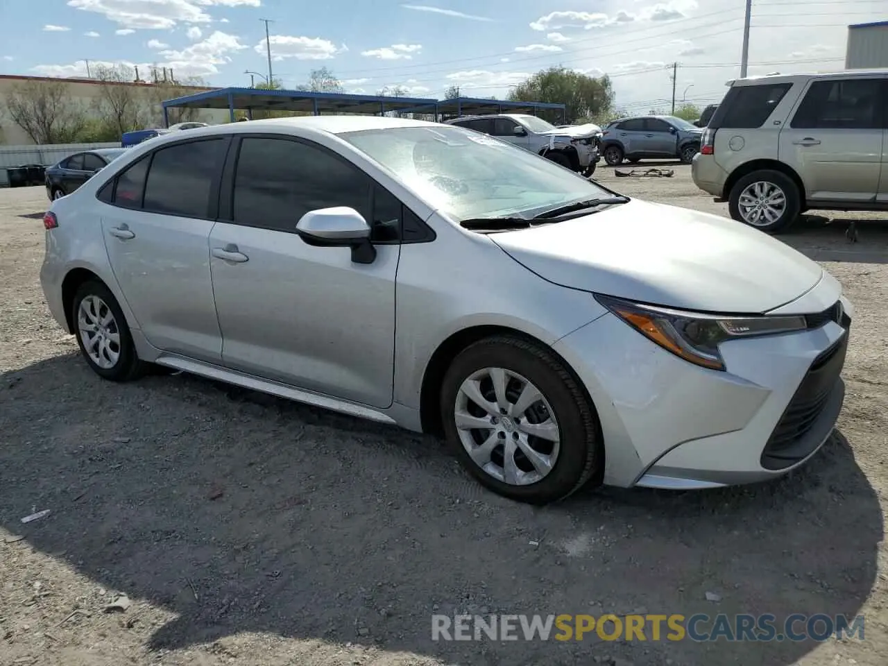 4 Photograph of a damaged car 5YFB4MDEXRP148671 TOYOTA COROLLA 2024