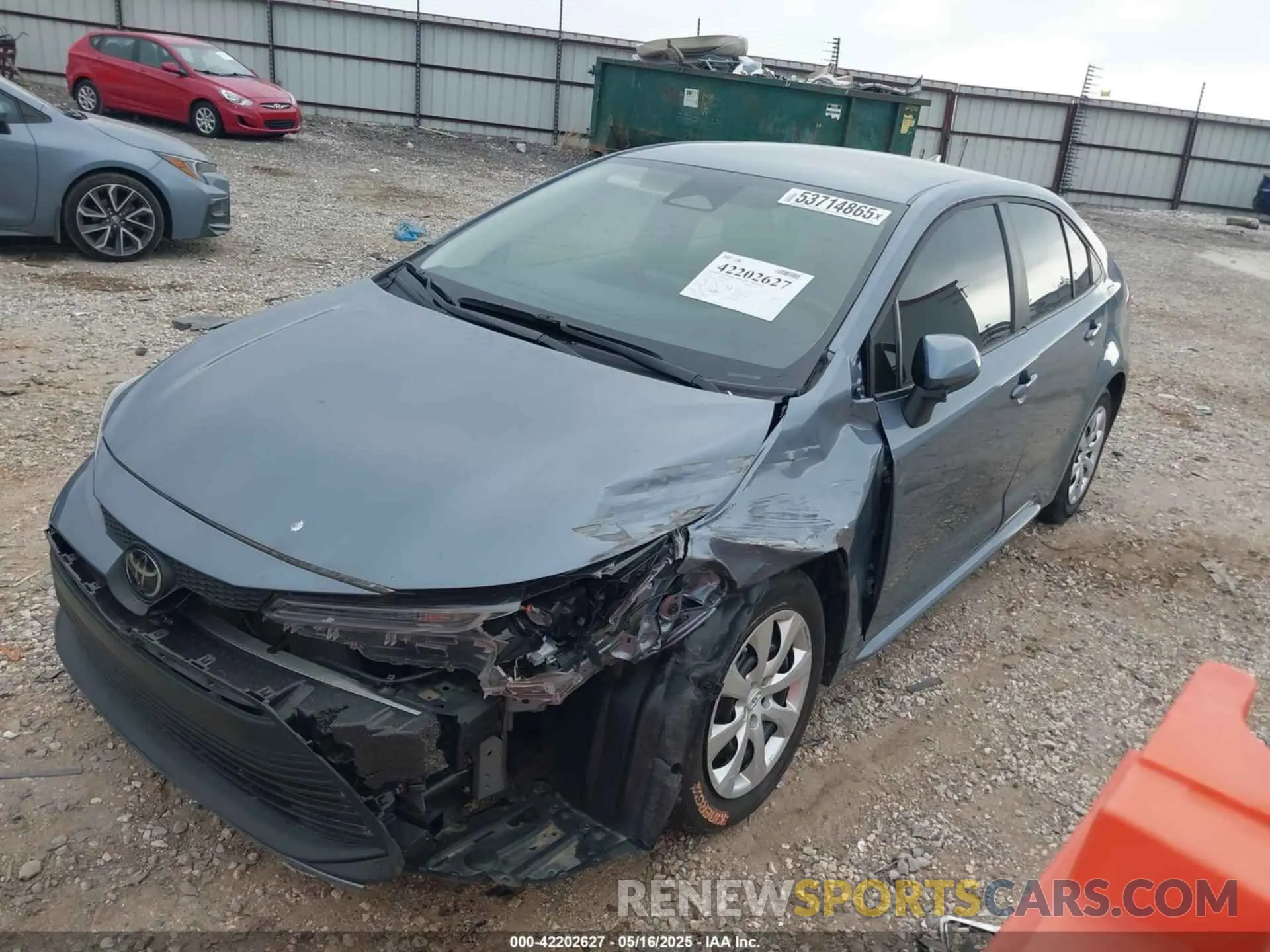 2 Photograph of a damaged car 5YFB4MDEXRP149531 TOYOTA COROLLA 2024