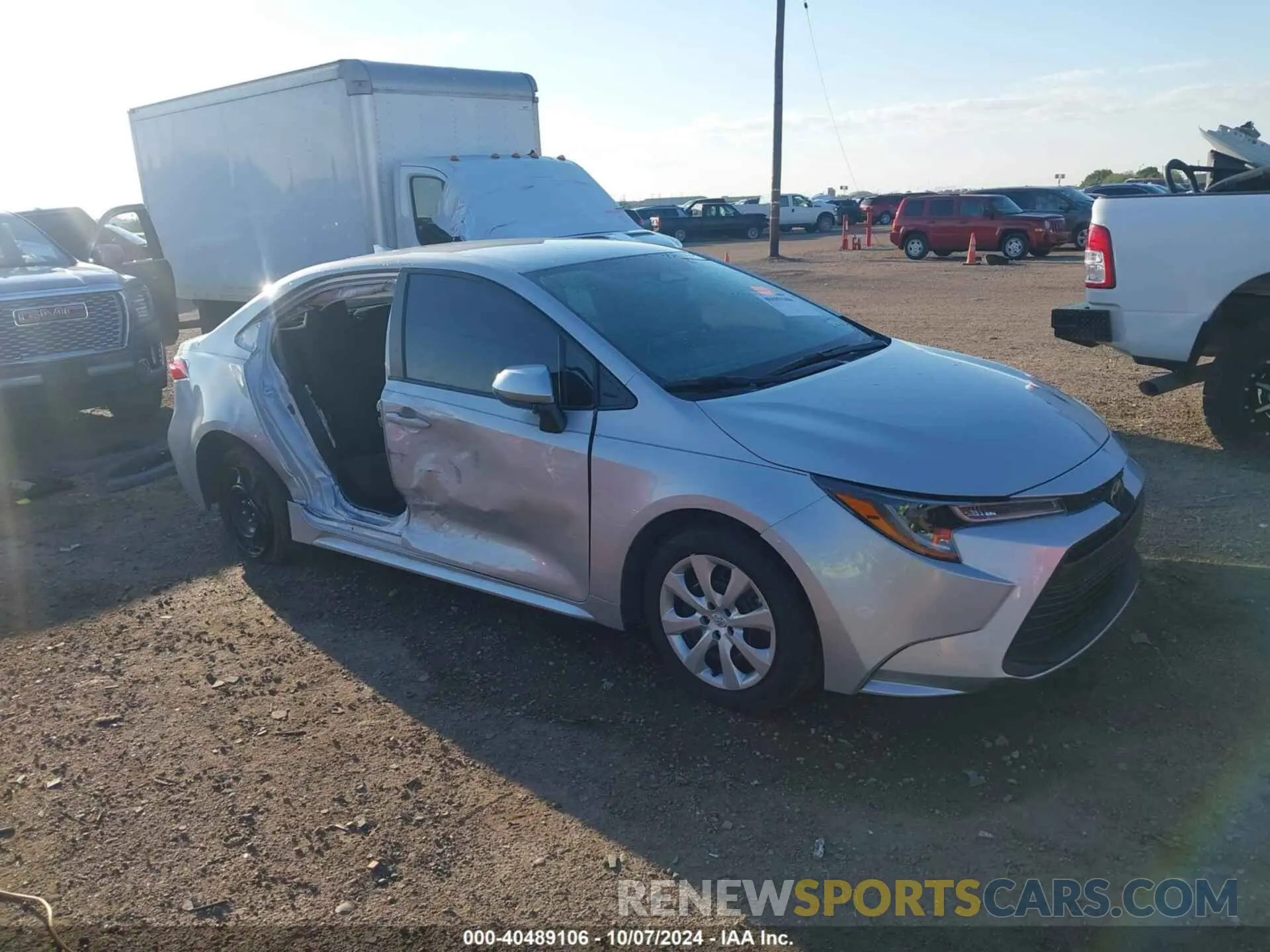 1 Photograph of a damaged car 5YFB4MDEXRP156897 TOYOTA COROLLA 2024