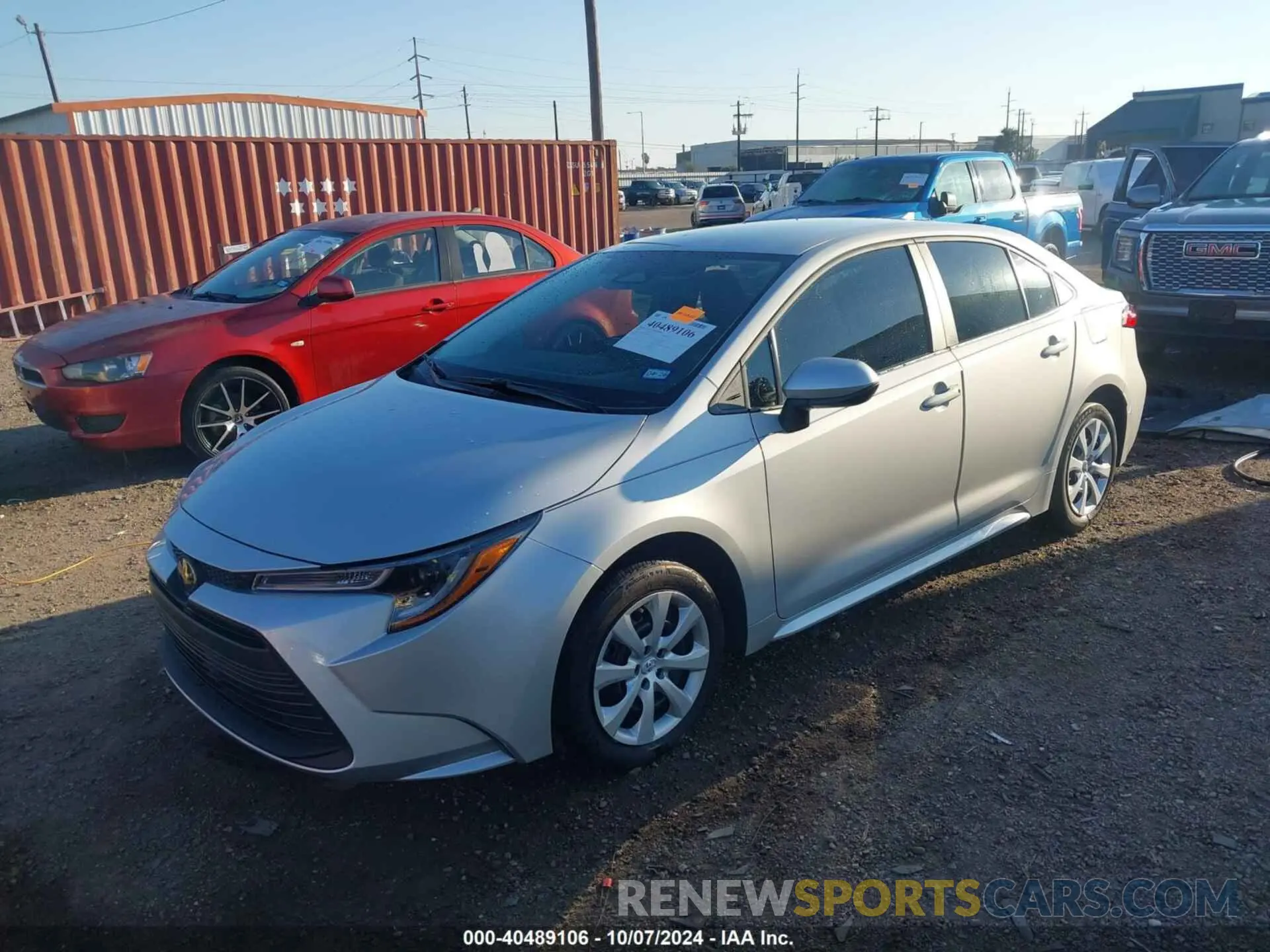 2 Photograph of a damaged car 5YFB4MDEXRP156897 TOYOTA COROLLA 2024