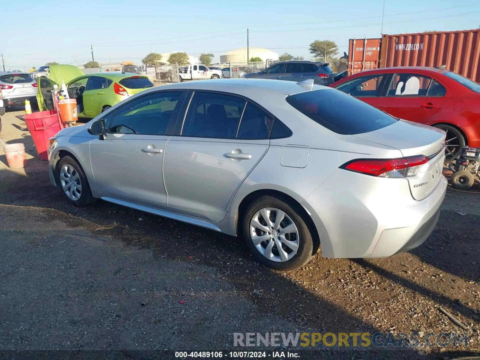 3 Photograph of a damaged car 5YFB4MDEXRP156897 TOYOTA COROLLA 2024